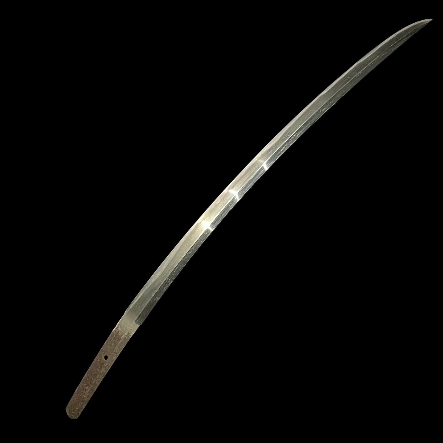 Nagamaki Naoshi Style, Long Shobuzukuri Wakizashi, Bishuosafune Sukesada signed