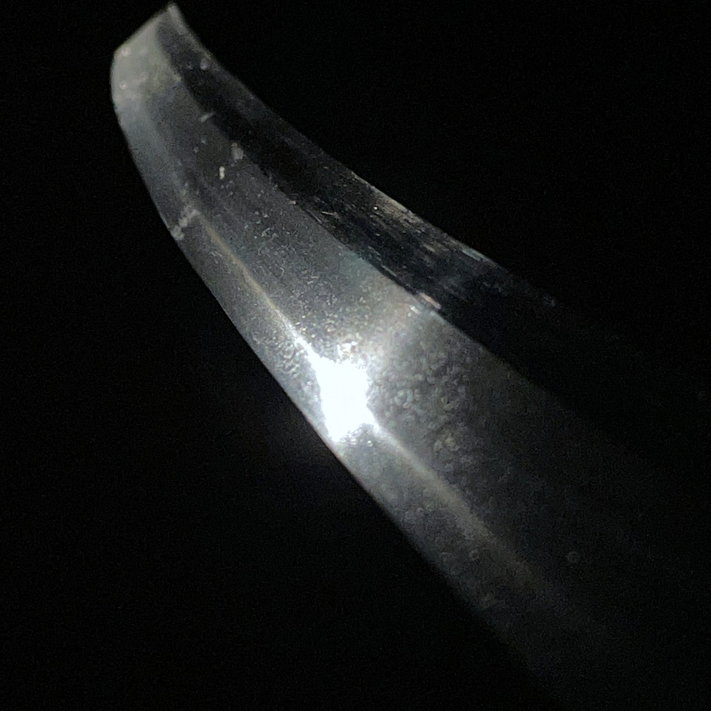 Bat Fuchi Long Wakizashi, Fuemakisaya 笛巻鞘,  Heianjo Masanobu 平安城正信 signed, Edo period