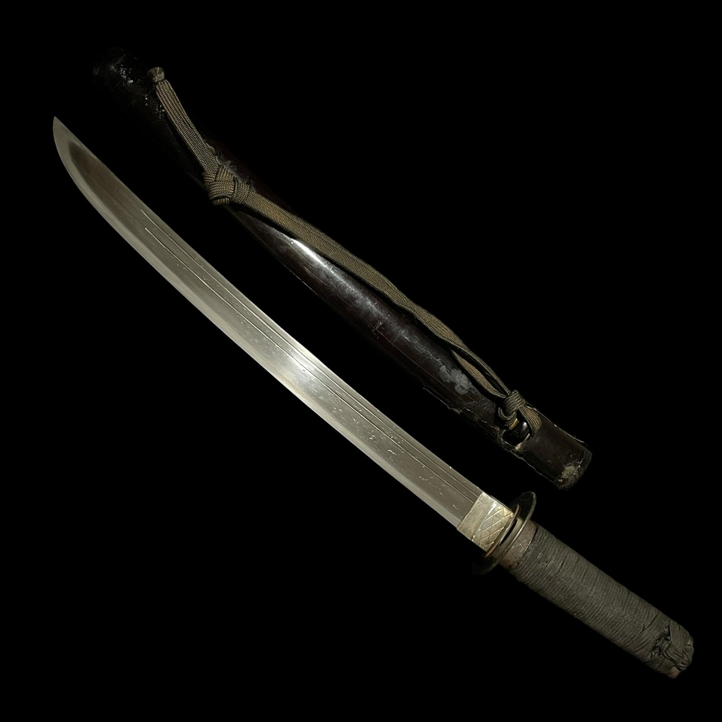 Hirazukuri Wakizashi 平造脇差, Wide Blade, Edo period mumei