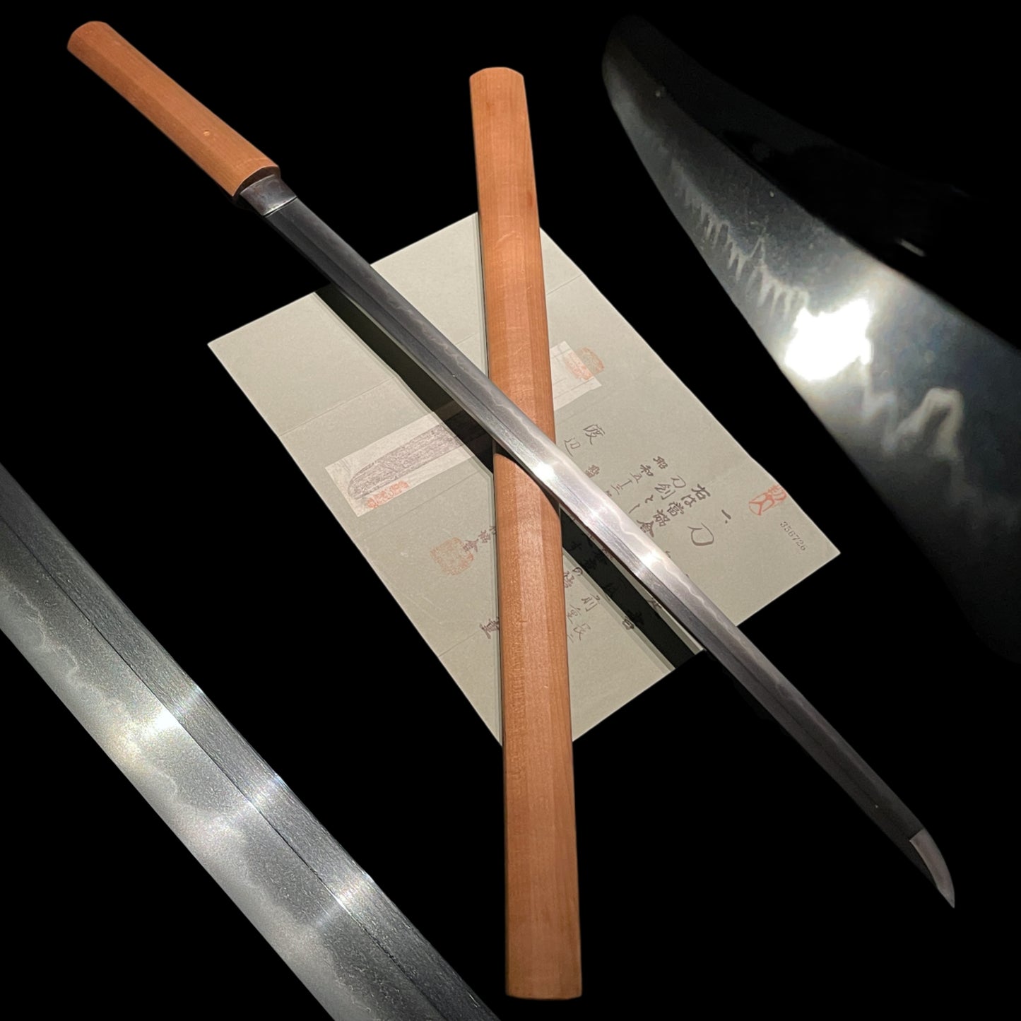 Echizen Shigetaka 越前重高 KATANA, Early Edo period, NBTHK Certificate