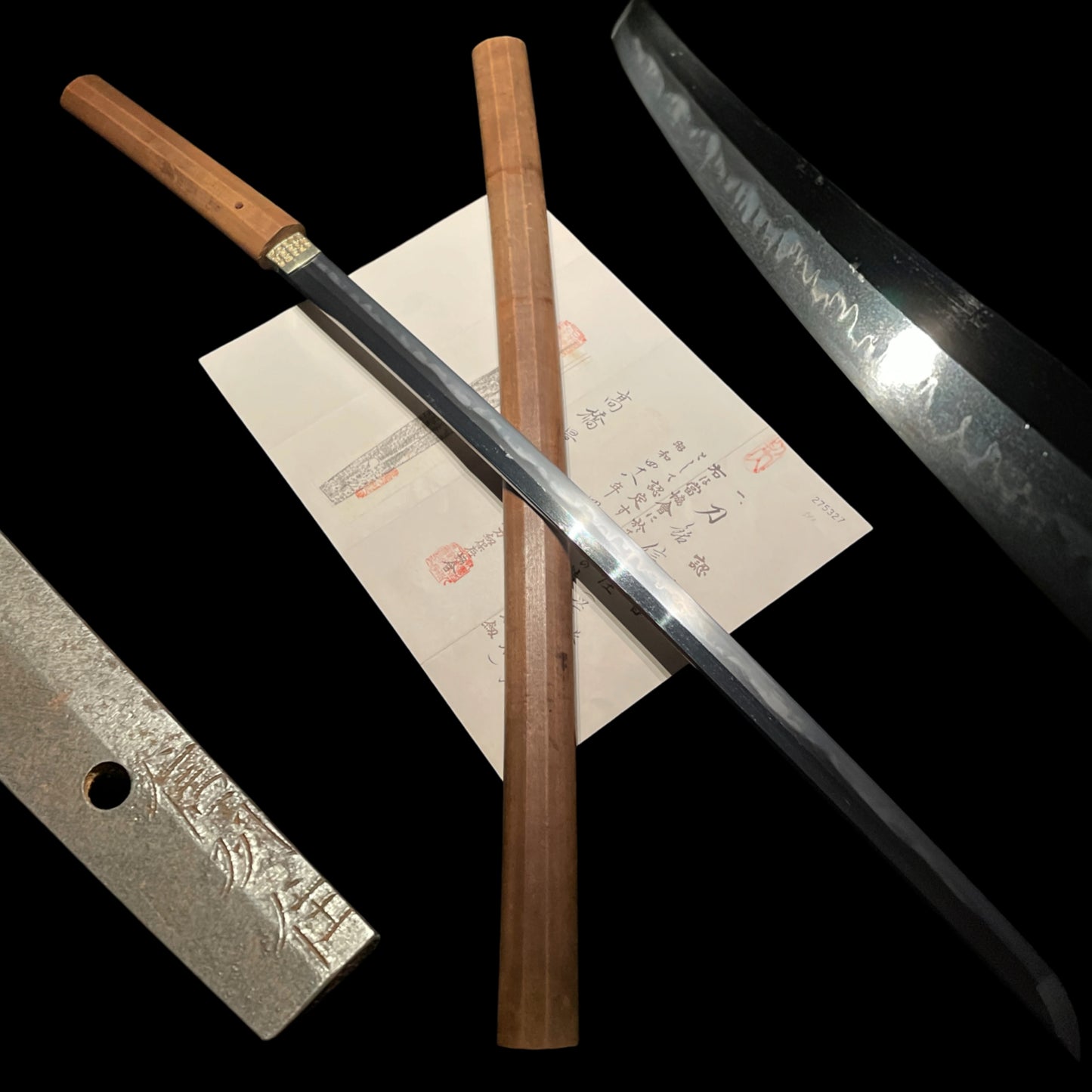 Shinshuju Sukemune 信州住助宗 KATANA, Edo period, NBTHK Certificate