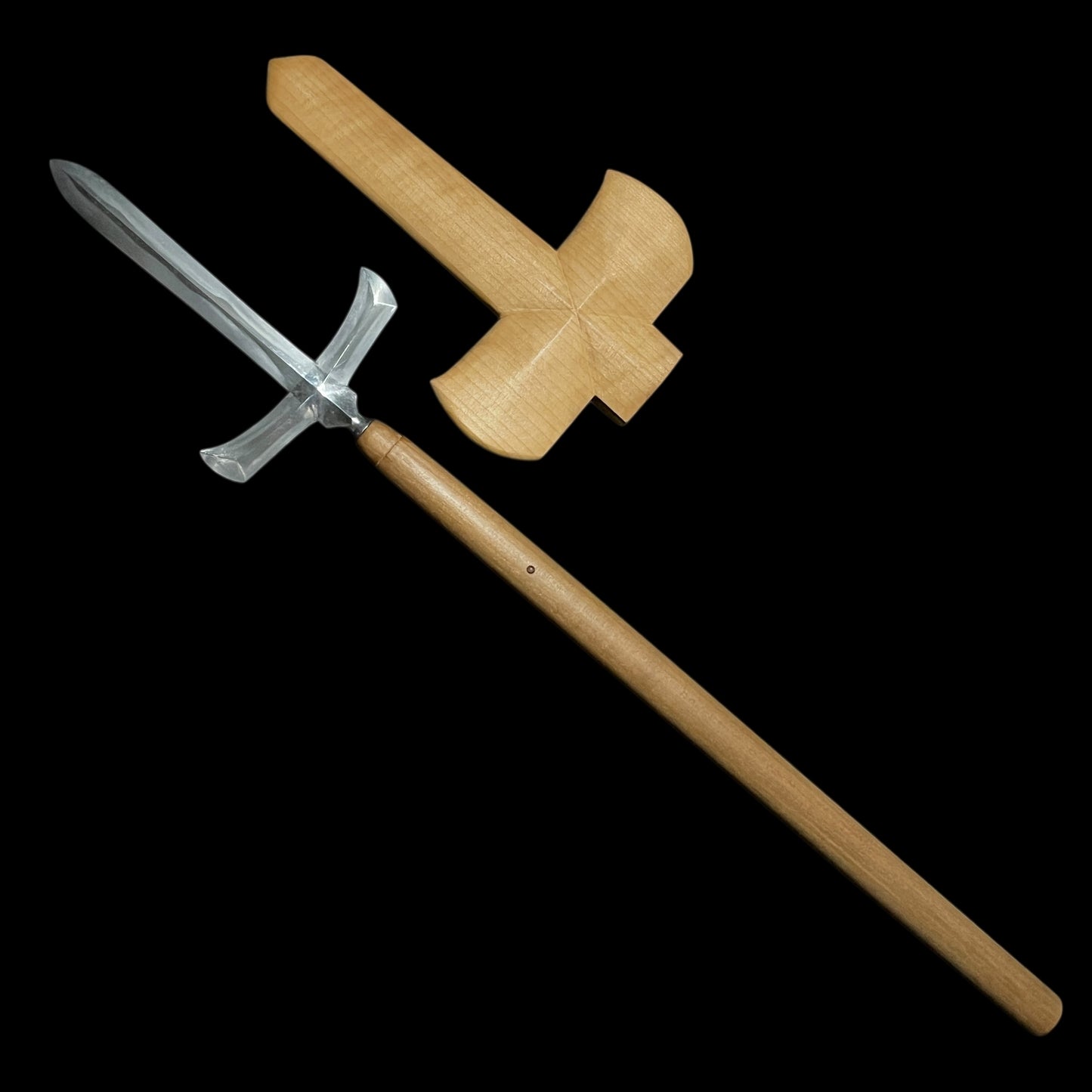 JUMONJI-YARI 十文字槍, Yamashironokami Kunishige 山城守國重 signed, Early Edo period