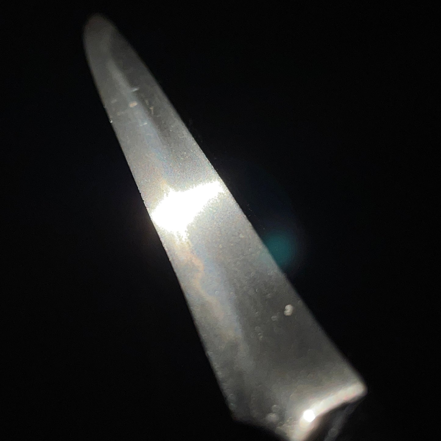 Hirasankaku Yari 平三角槍 in Shirasaya, Bishu 尾州 signed, Edo period