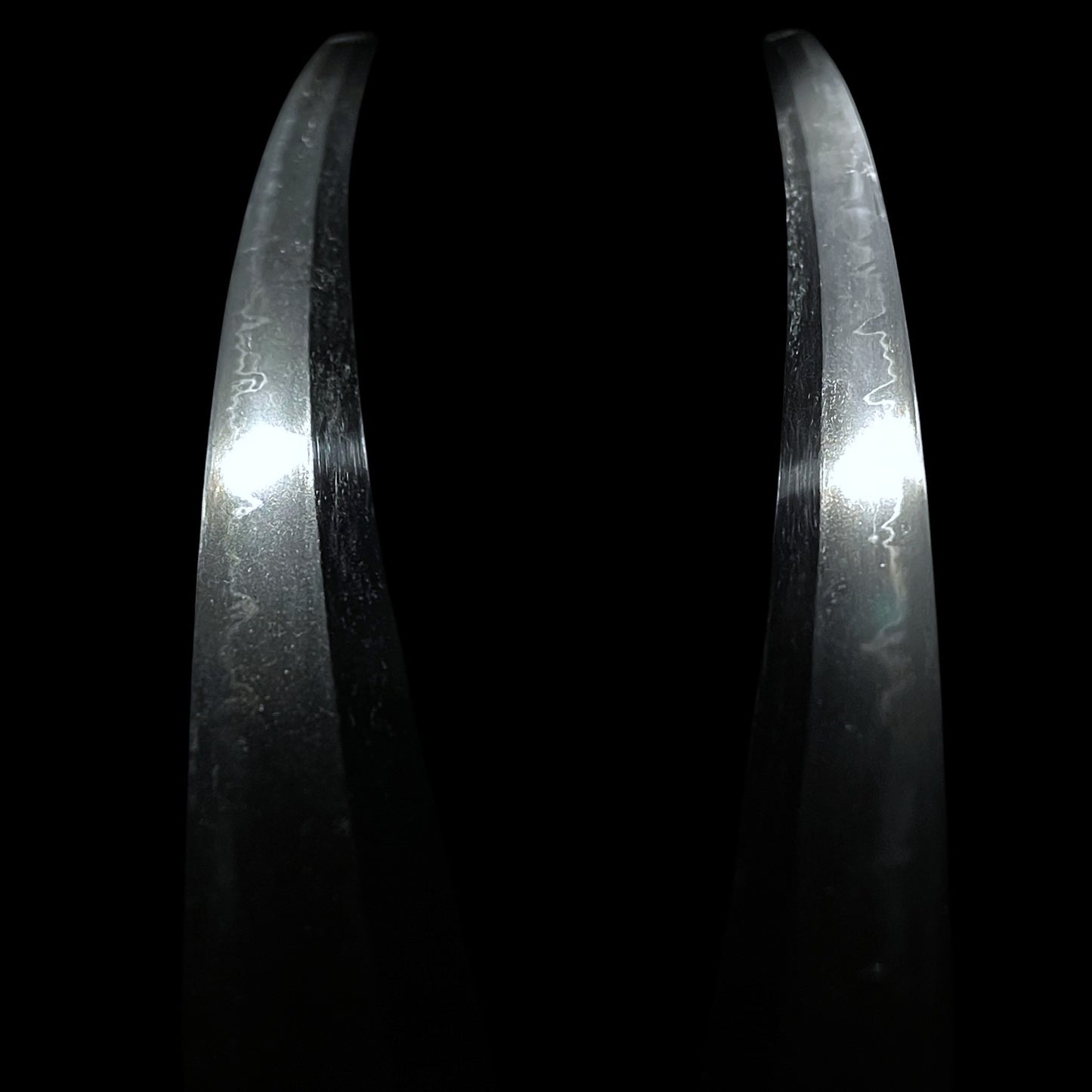 Dragon Tsuba and Menuki, Long Wakizashi, Wave Fuchikashira, Edo period mumei