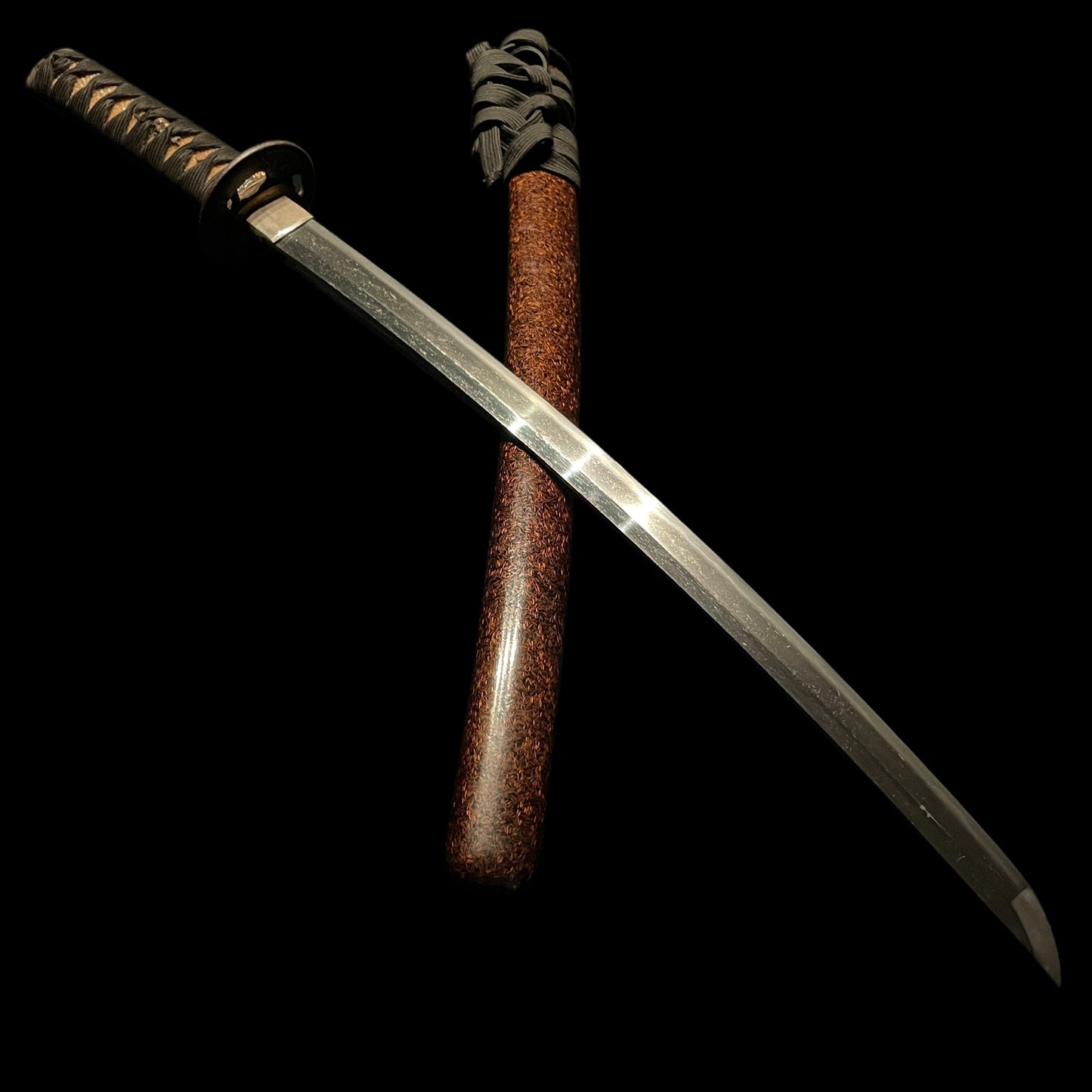 Sadamune 貞宗 signed Wakizashi, Dog Fuchikashira, Shakudo Kozuka, Edo period