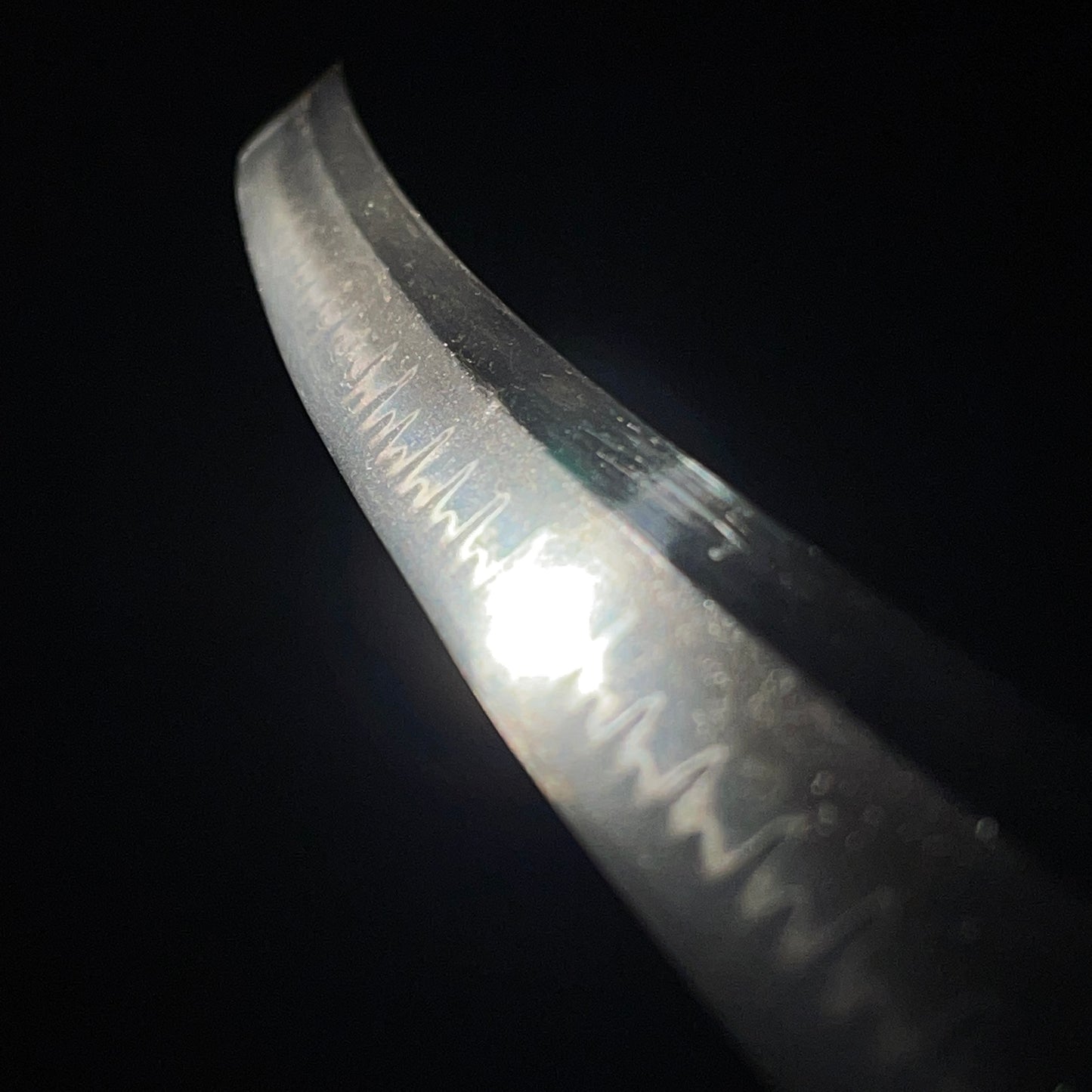 High-grade fittings Wakizashi, Ishiguro Masatsune signed Fuchi, with Kozuka Kogai
