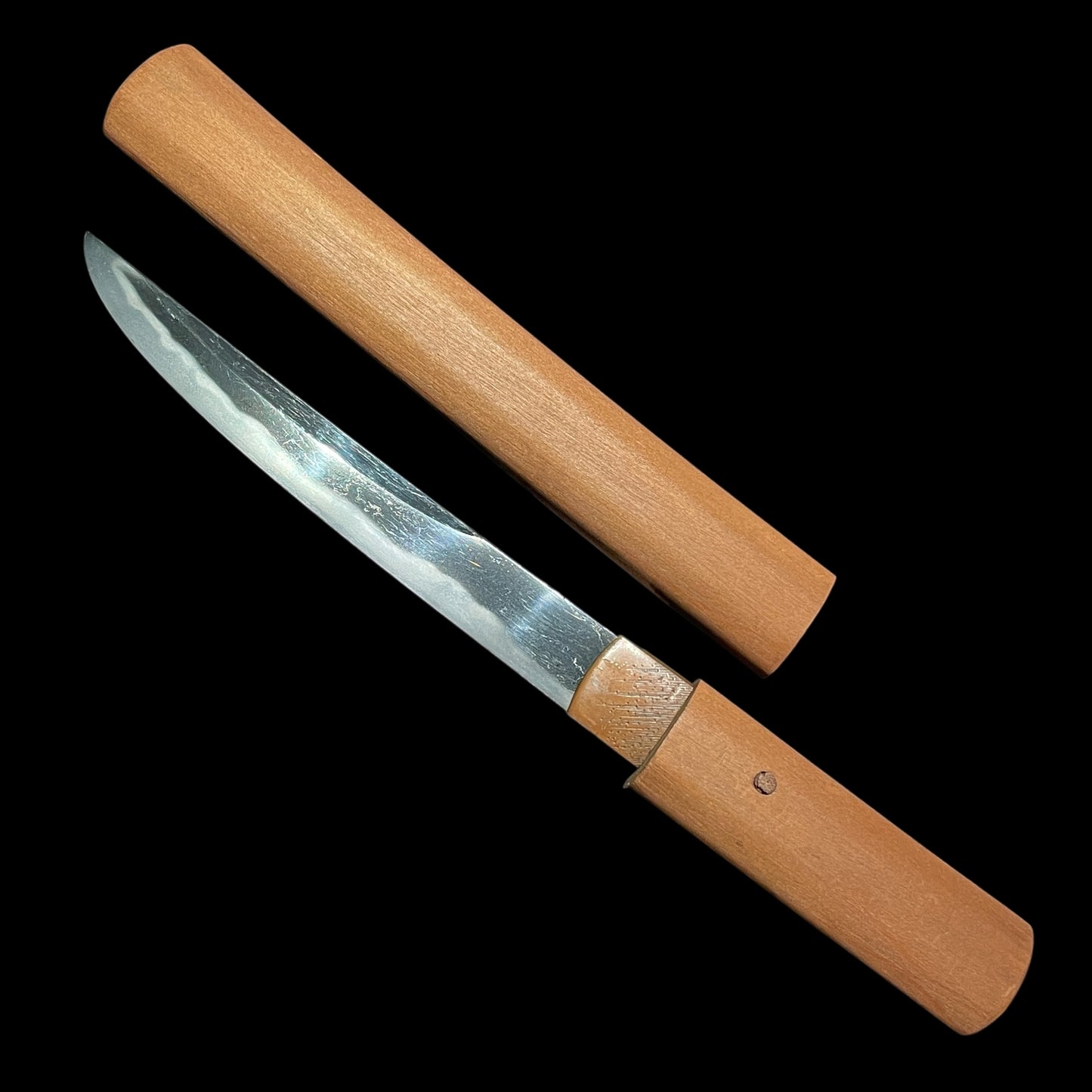 Unokubi-Zukuri 鵜首造 Kaiken 懐剣, Pocket TANTO, Edo period mumei