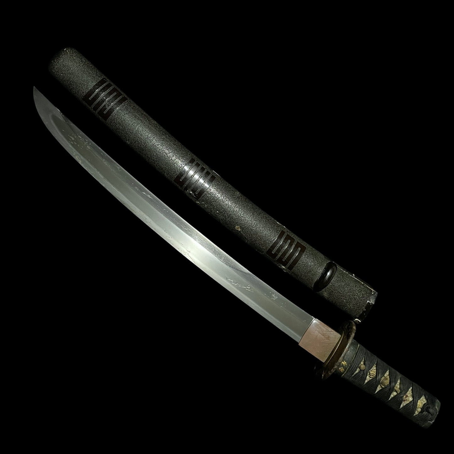 Shobuzukuri Wakizashi 菖蒲造脇差, High-Grade Tsukamae Edo period mumei