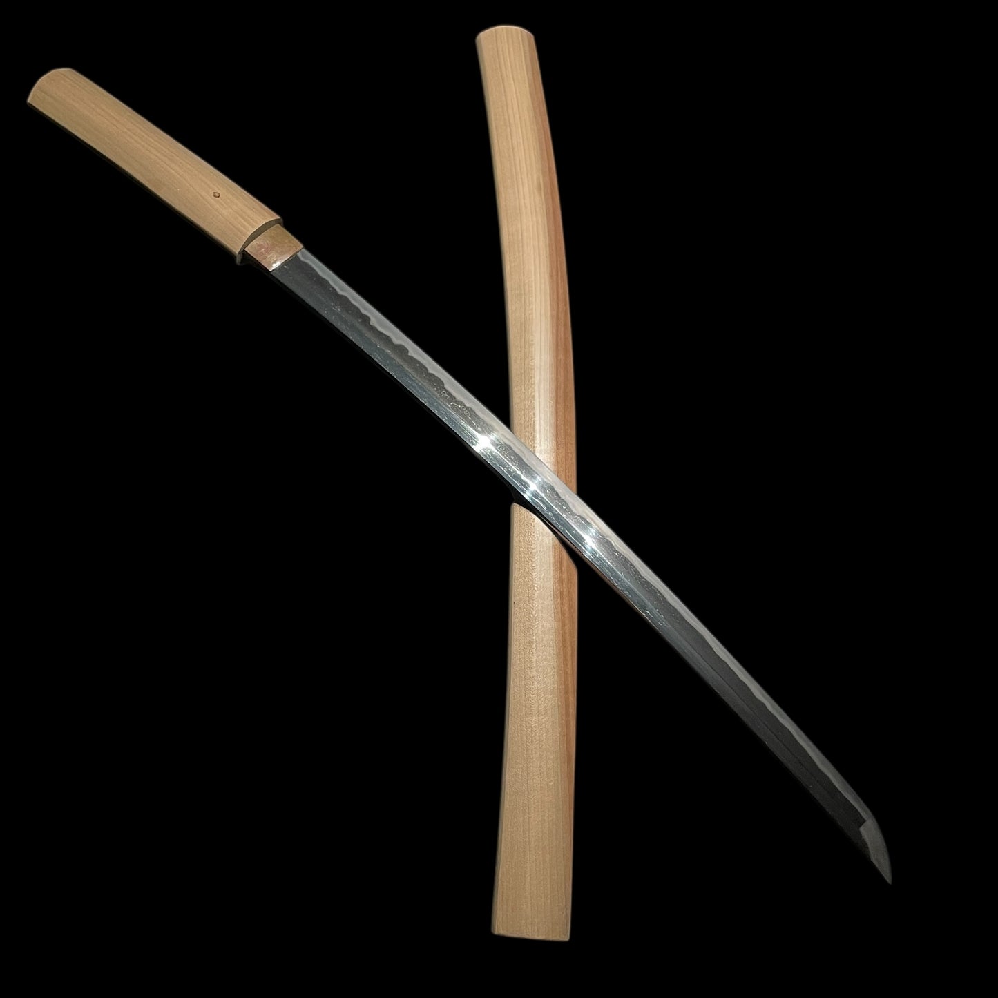 Kanezane Yuki 兼真行 signed, Long Wakizashi, Edo period