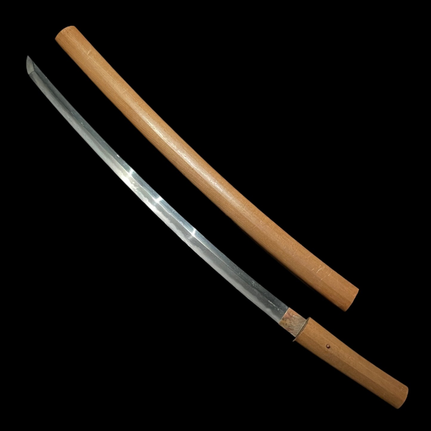 Kawachinokami Kunihide signed Long WAKIZASHI, Early Edo period