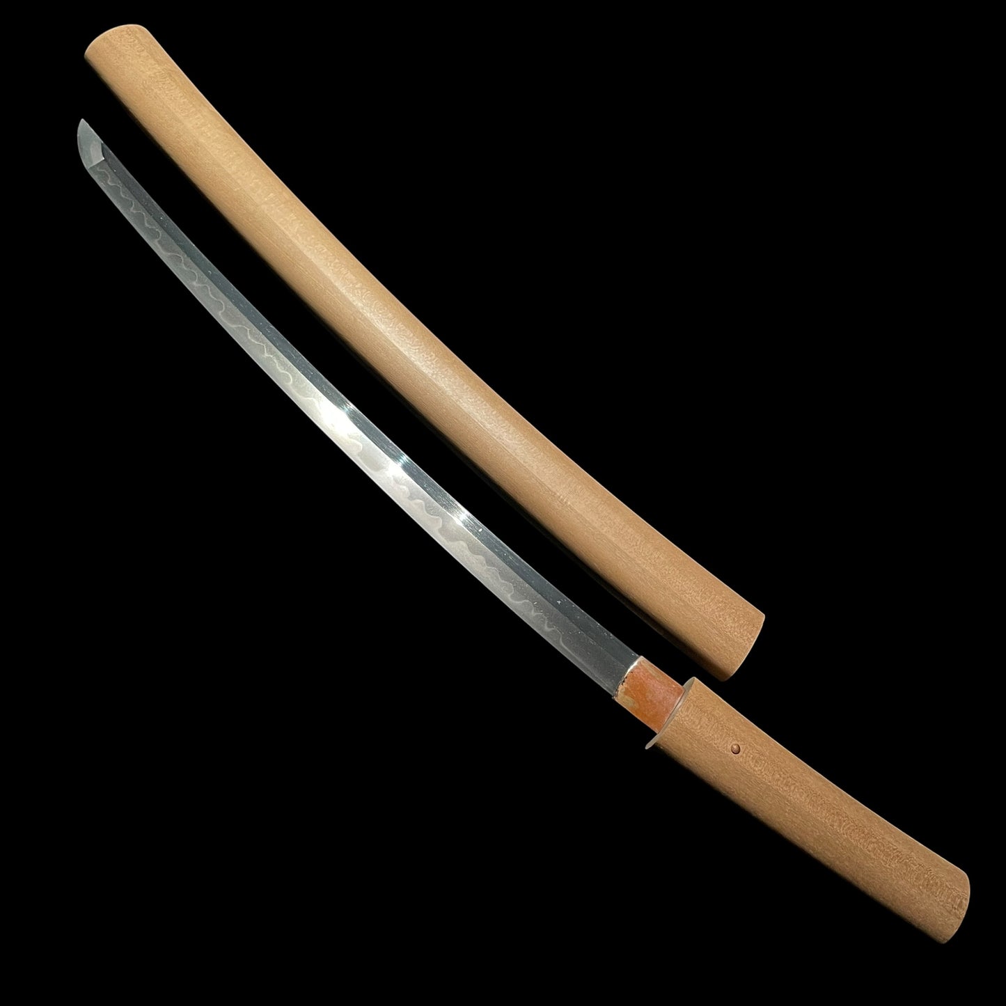 Yokoyama Kozukedaijo Fujiwara Sukesada  横山上野大掾藤原祐定 備州長船住人 signed Wakizashi, Edo period