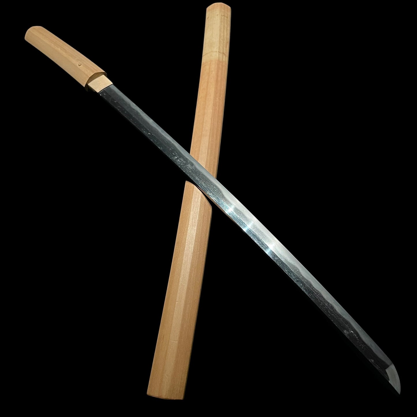 Straight Blade Long Wakizashi, Early Edo period mumei