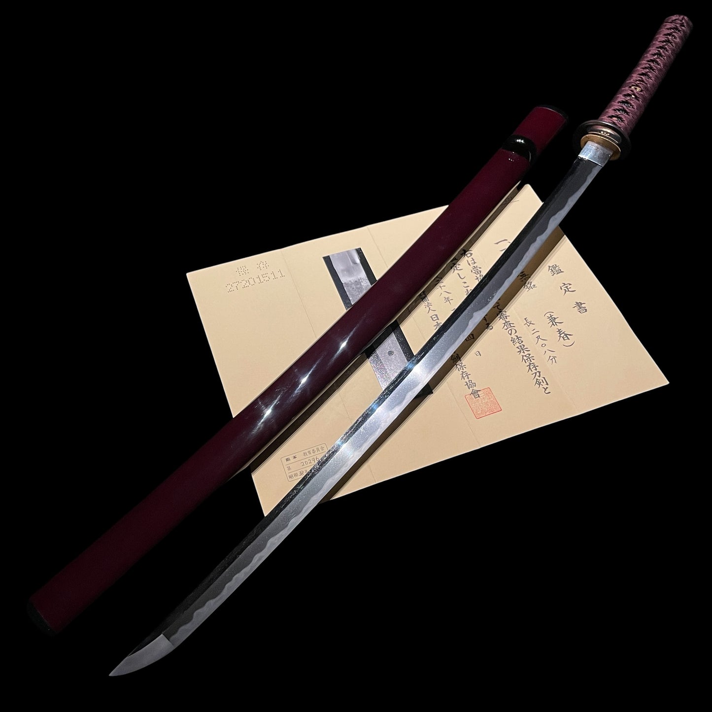 Kaneharu 兼春 KATANA, Koshirae and Shirasaya, KOTO Muromachi period, NBTHK Certificate