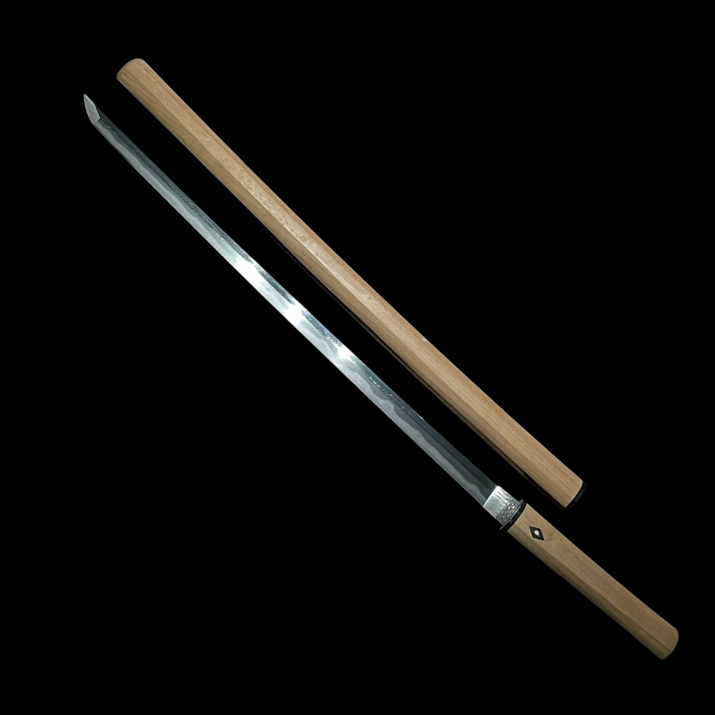 Shinobigatana 忍刀, Ninja Sword in Shirasaya, Straight blade, Edo period mumei