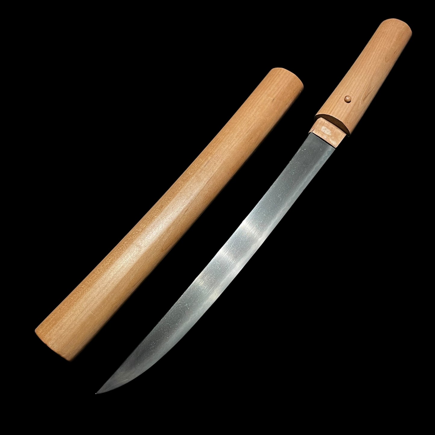 Gunome Hamon 互目刃文 Hirazukuri Tanto, Edo period mumei