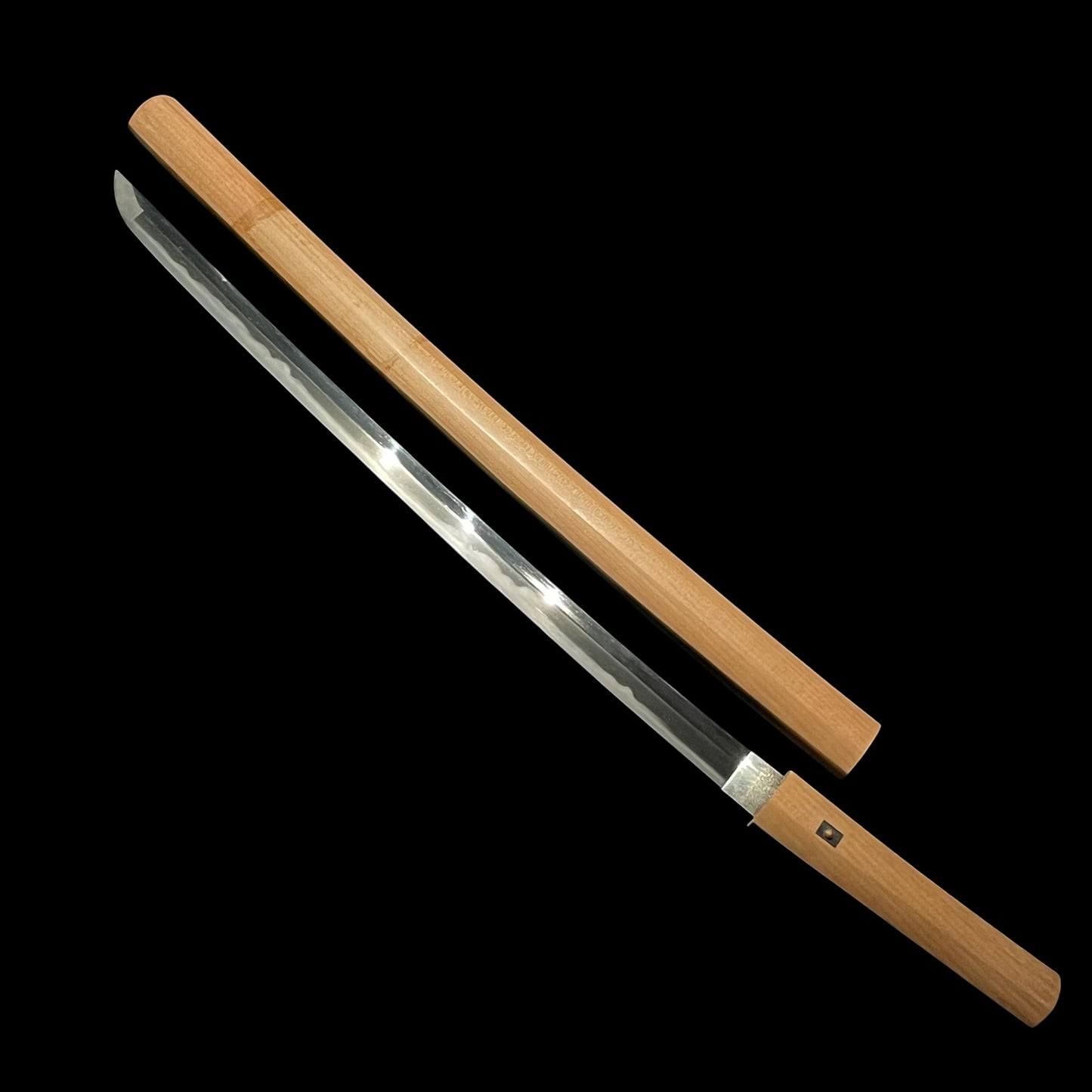 Tanbanokami 丹波守 signed Wakizashi, Sudareba 簾刃, Early Edo period
