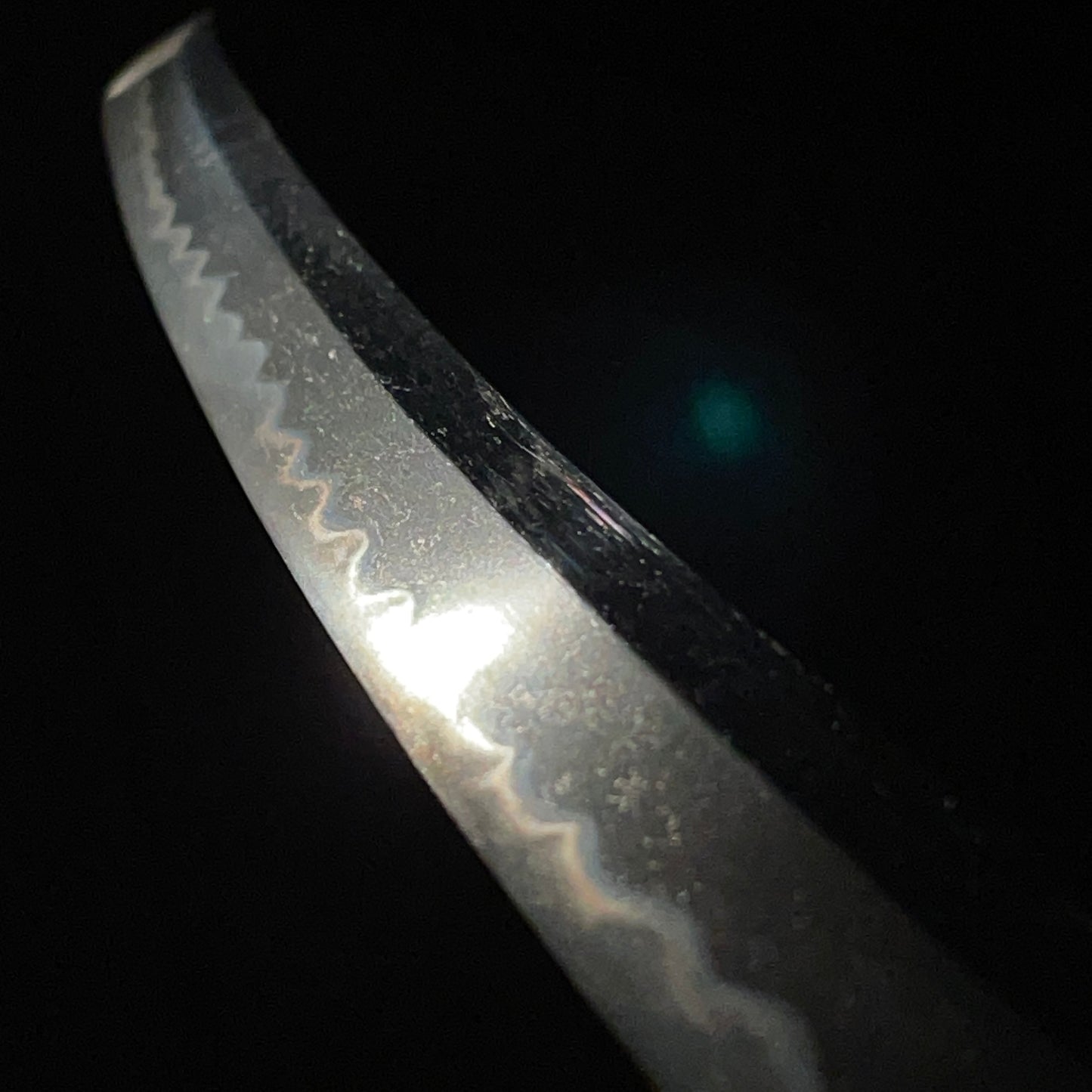 Midareab 乱刃 WAKIZASHI, Takarabune 宝船 TSUBA, Edo period mumei