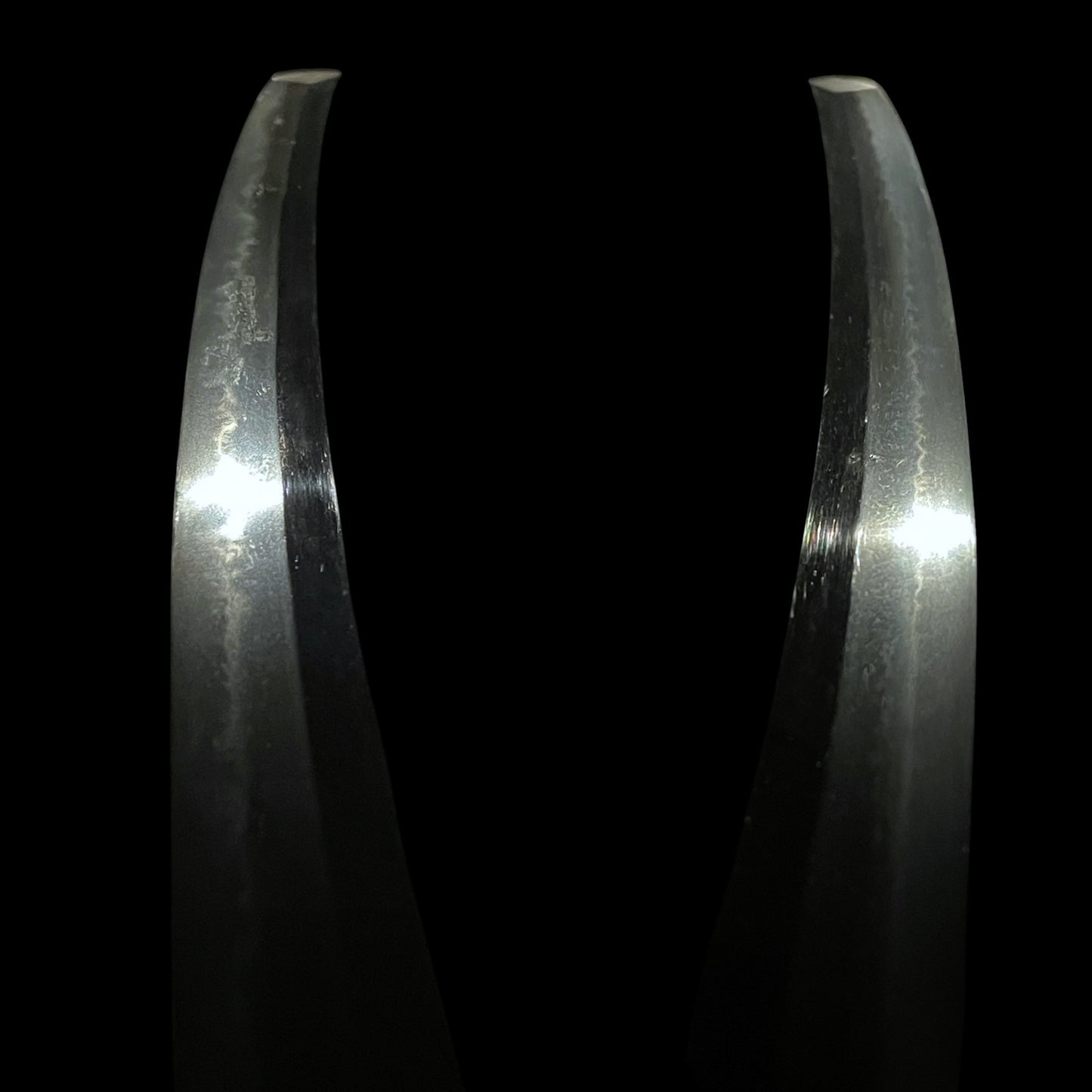 Bizenkoku Sukesada 備前國祐定 signed Wakizashi, Rugged Iron Fuchikashira, Muromachi period