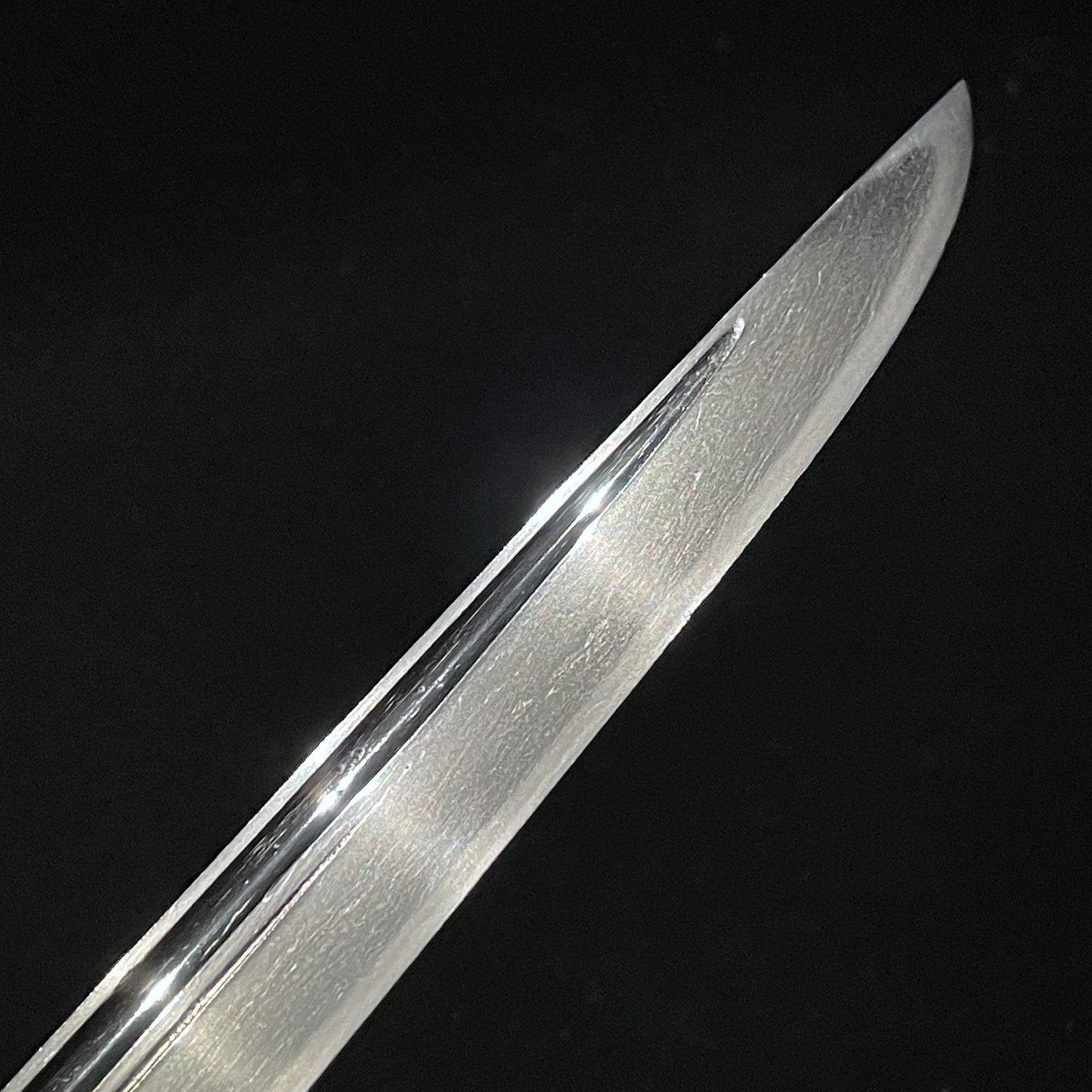 Masamehada 柾目肌 Red TANTO, Autumn leaves TSUBA, Muromachi period mumei