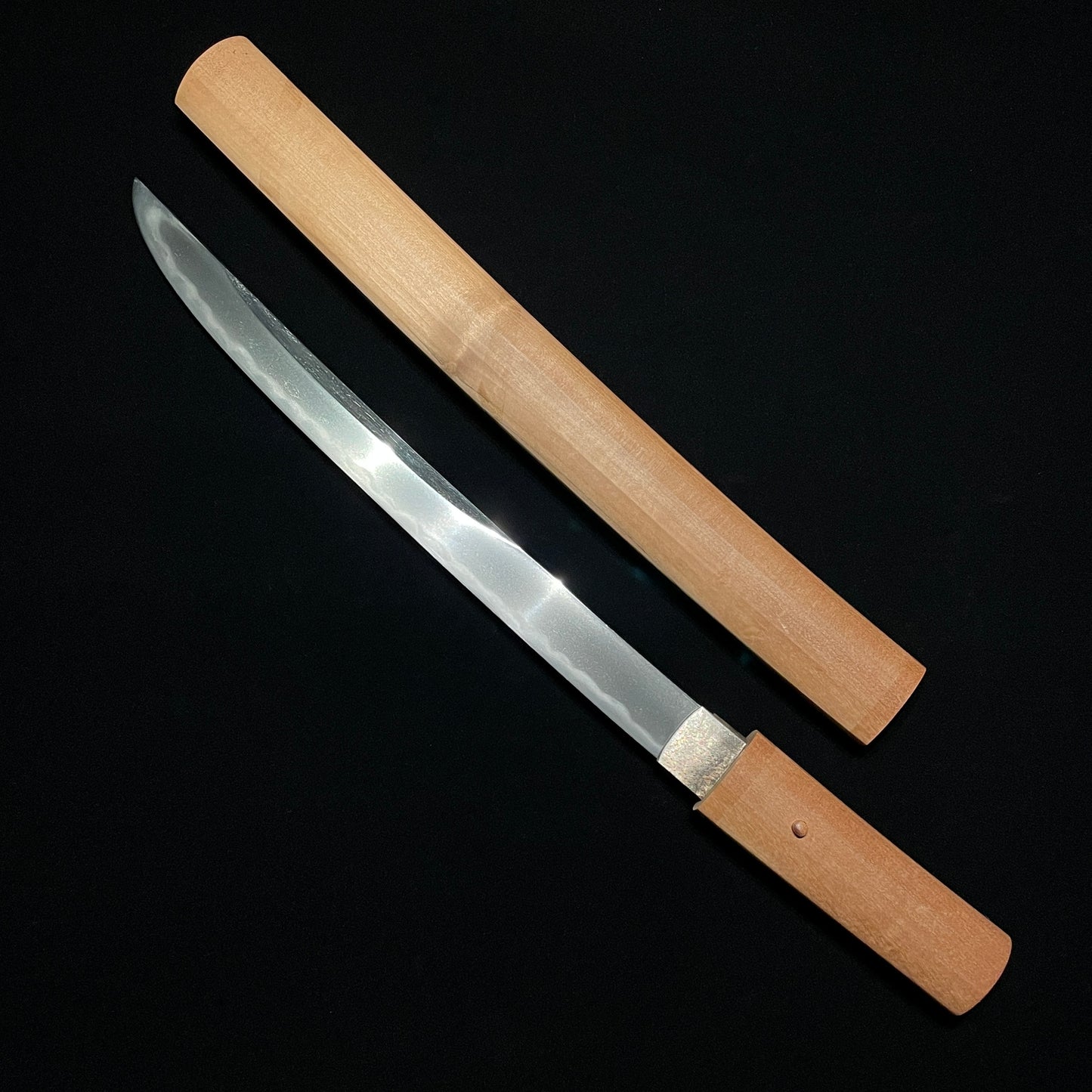 UNOKUBI Wakizashi Gunome-Hamon, Edo period mumei