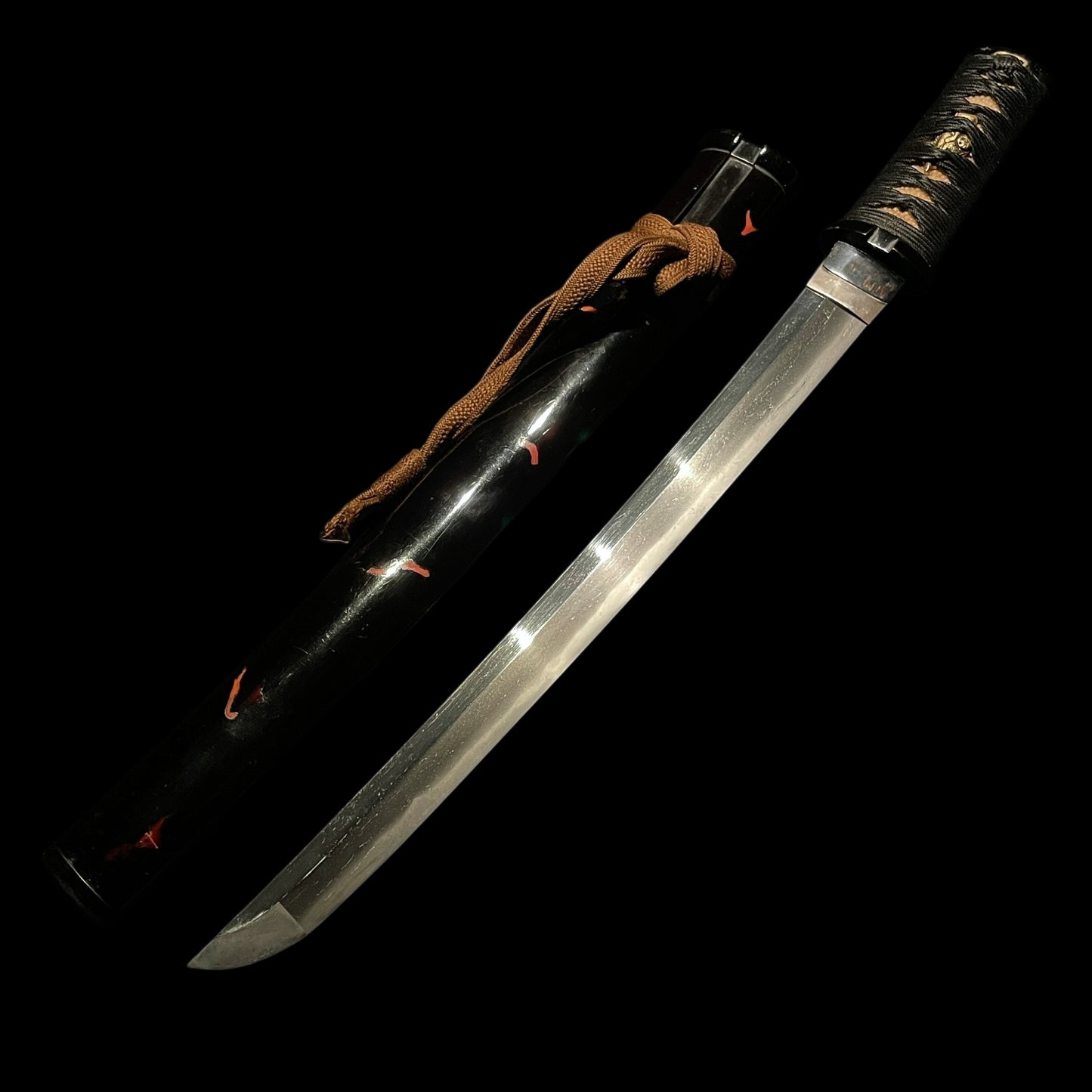 Oosuriage-Mumei Short WAKIZASHI, Aikuchi Koshirae, Edo period mumei