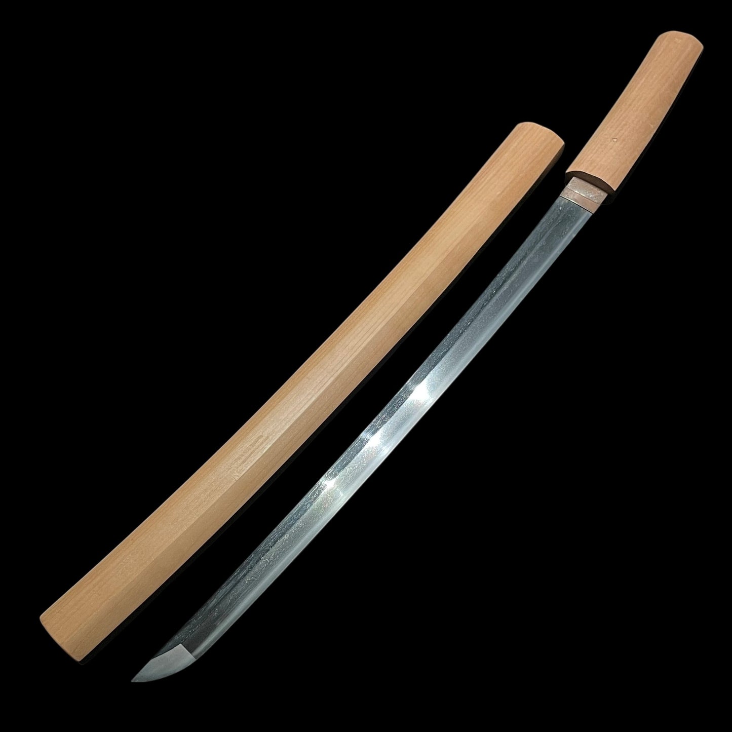 Konukahada 小糠肌 Wakizashi, Suguha 直刃, Edo period mumei