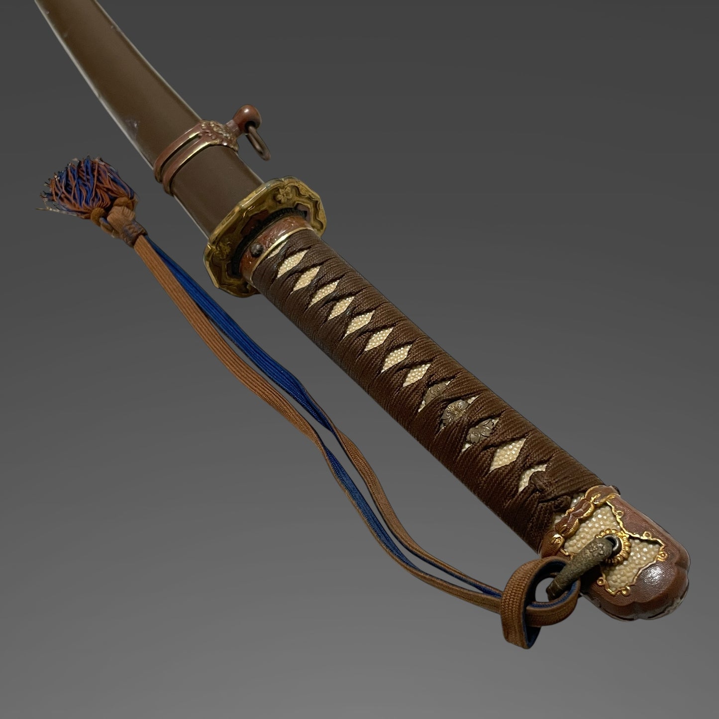 Type98 GUNTO 九八式軍刀 with Tassel, Numbering Seppa, WW2 Original Japanese Army Sword
