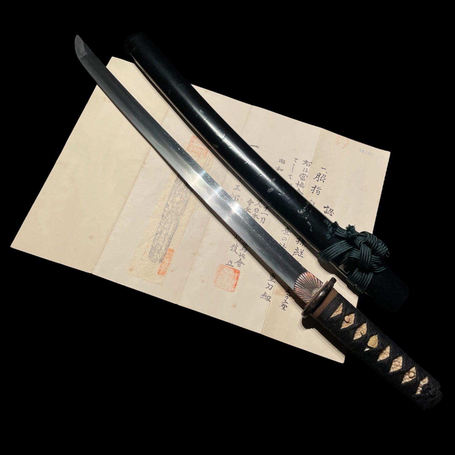 Ishido Takatsugu signed WAKIZASHI, Edo period, NBTHK Certificate