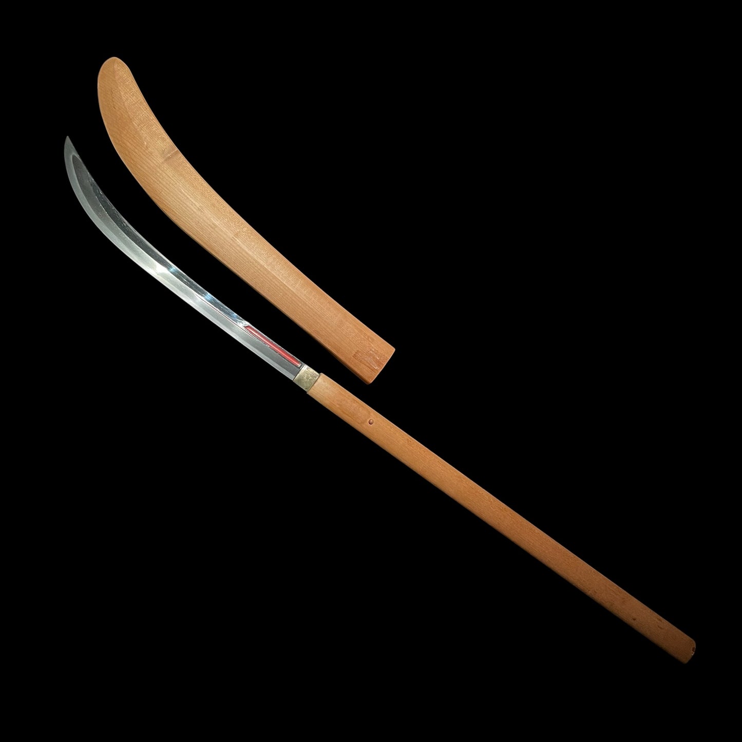 NAGINATA 薙刀 in Shirasaya, Rai Kunitsugu 来國次 signed
