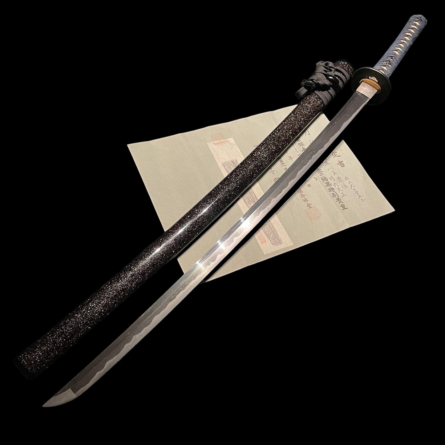 Norinobu 則宣 signed Long KATANA, KOTO Muromachi period, NBTHK Certificate