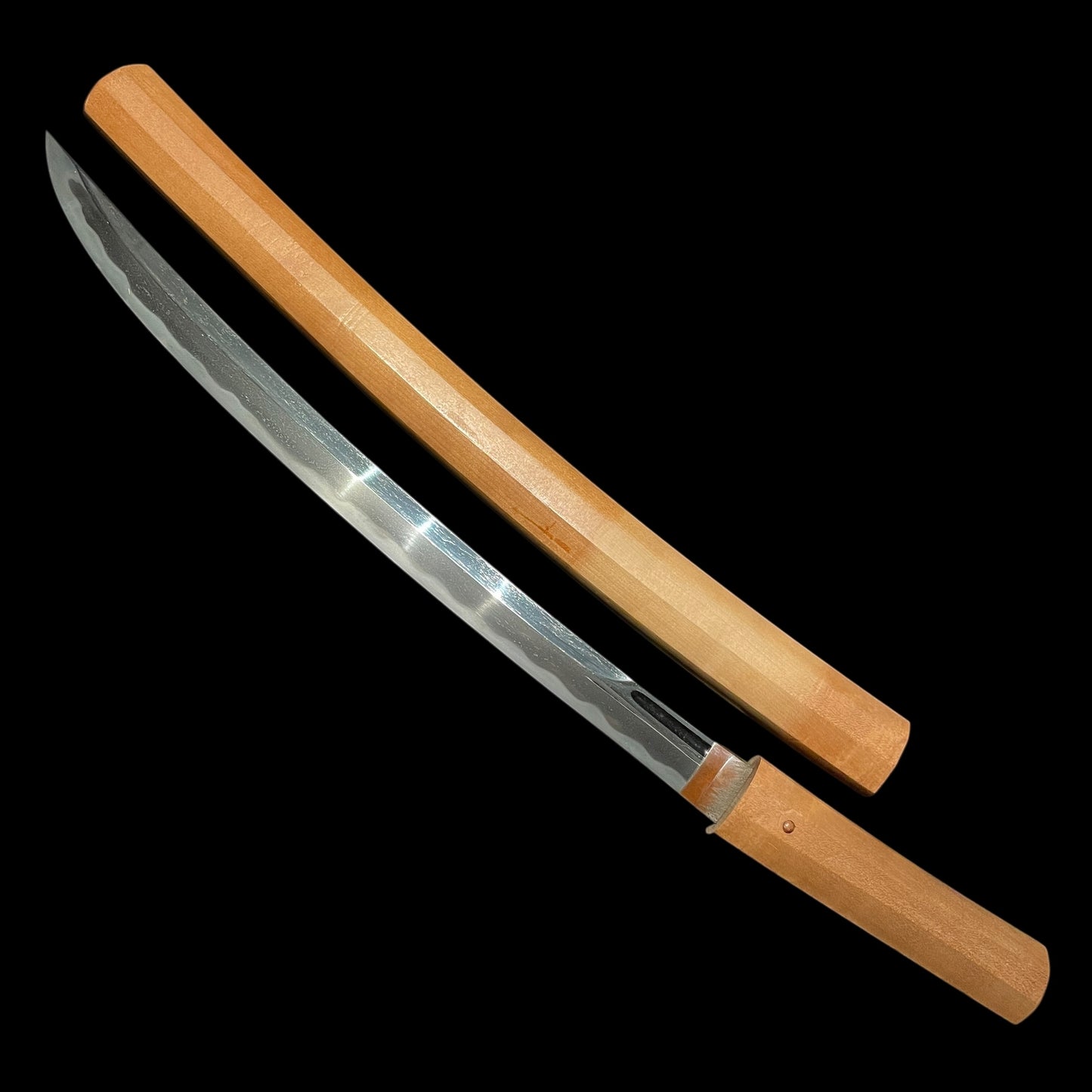 NAGINATA-NAOSHI 薙刀直し Wakizashi, Muromachi period mumei