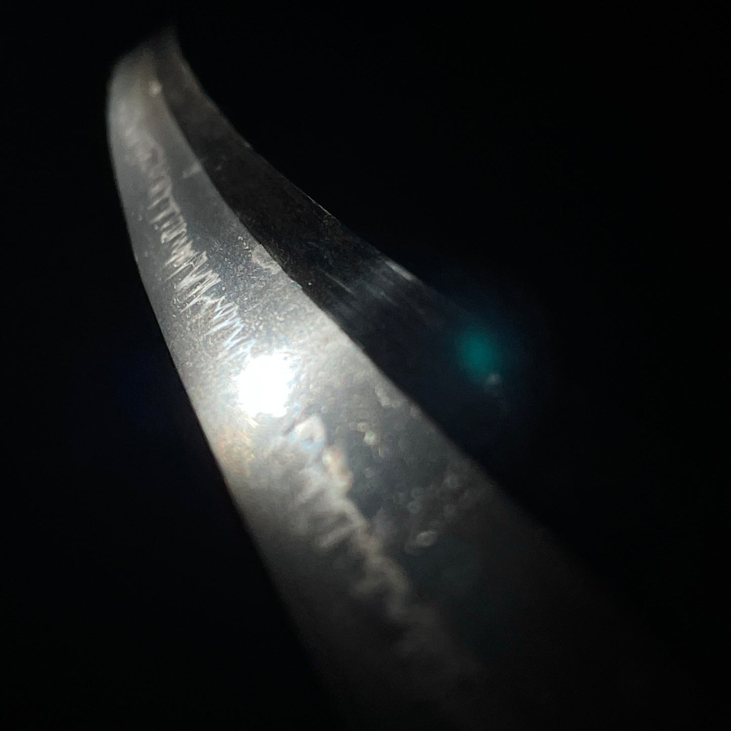 Amazing Hamon Long Wakizashi in Shirasaya, Edo period mumei