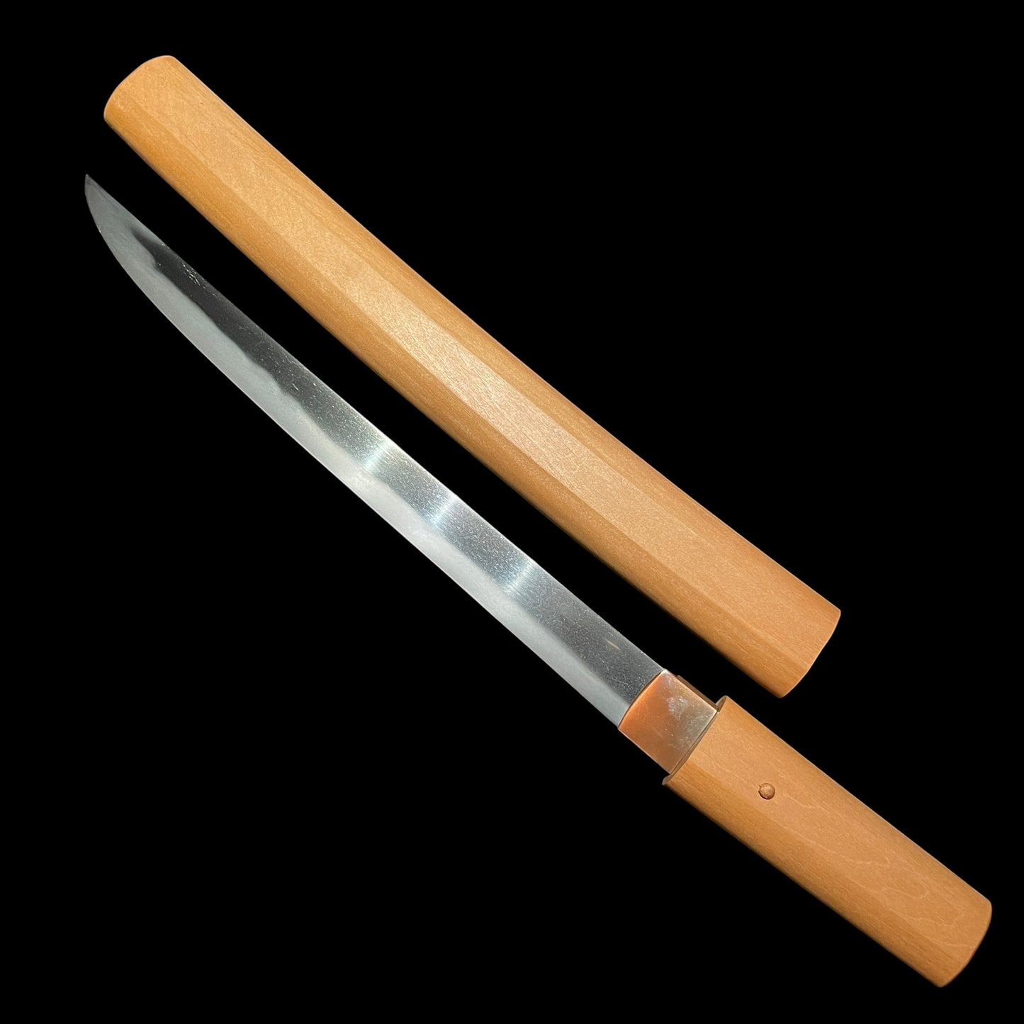 Shinshinto 新々刀 Sunnobi-TANTO 寸延短刀, Thick blade, Late Edo Bakumatsu era