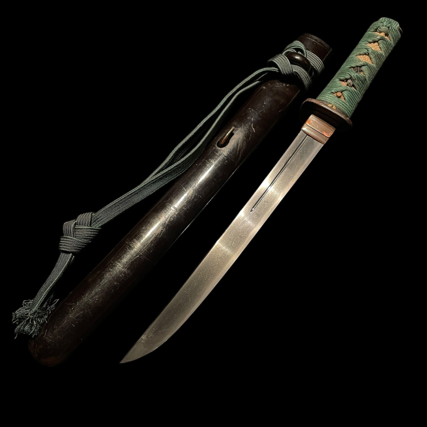 Hiromitsu 廣光 signed TANTO, with Kozuka, Muromachi period