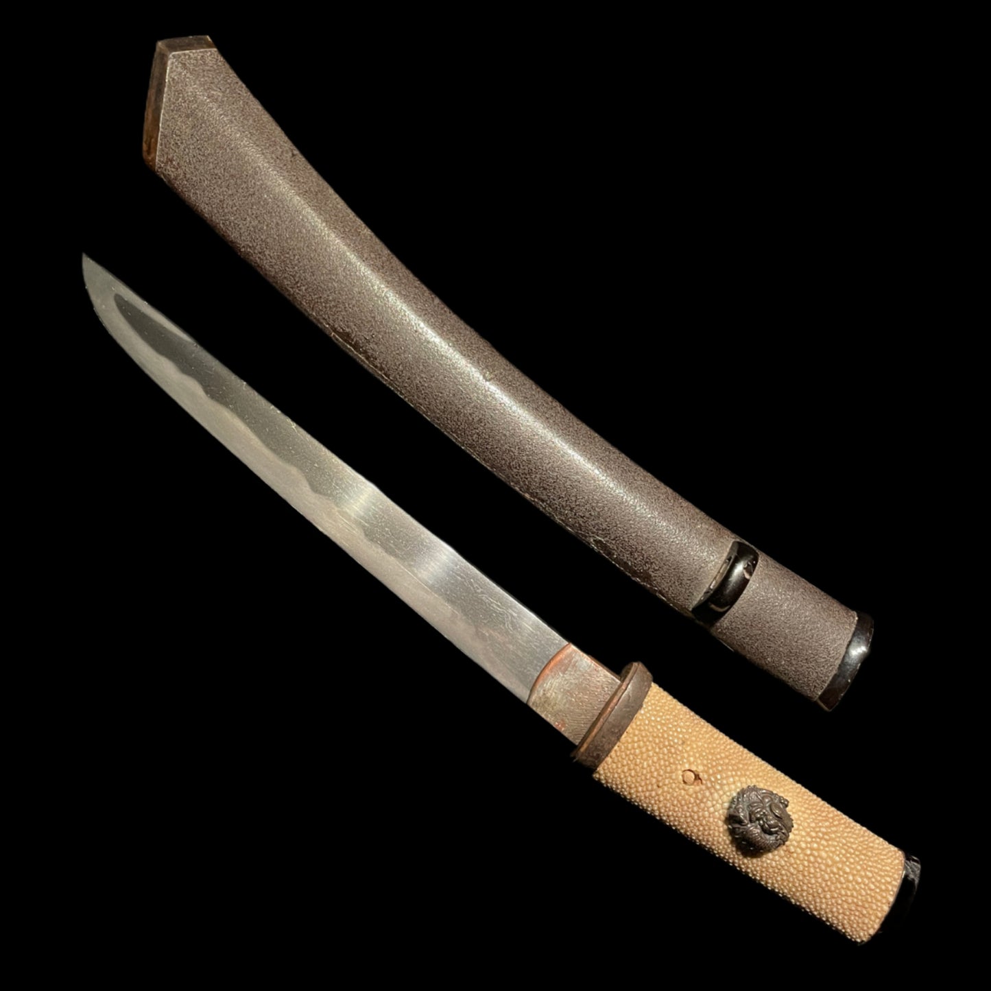 Rare Style Omeshi-Koshirae 御召拵 Tanto, Edo period mumei