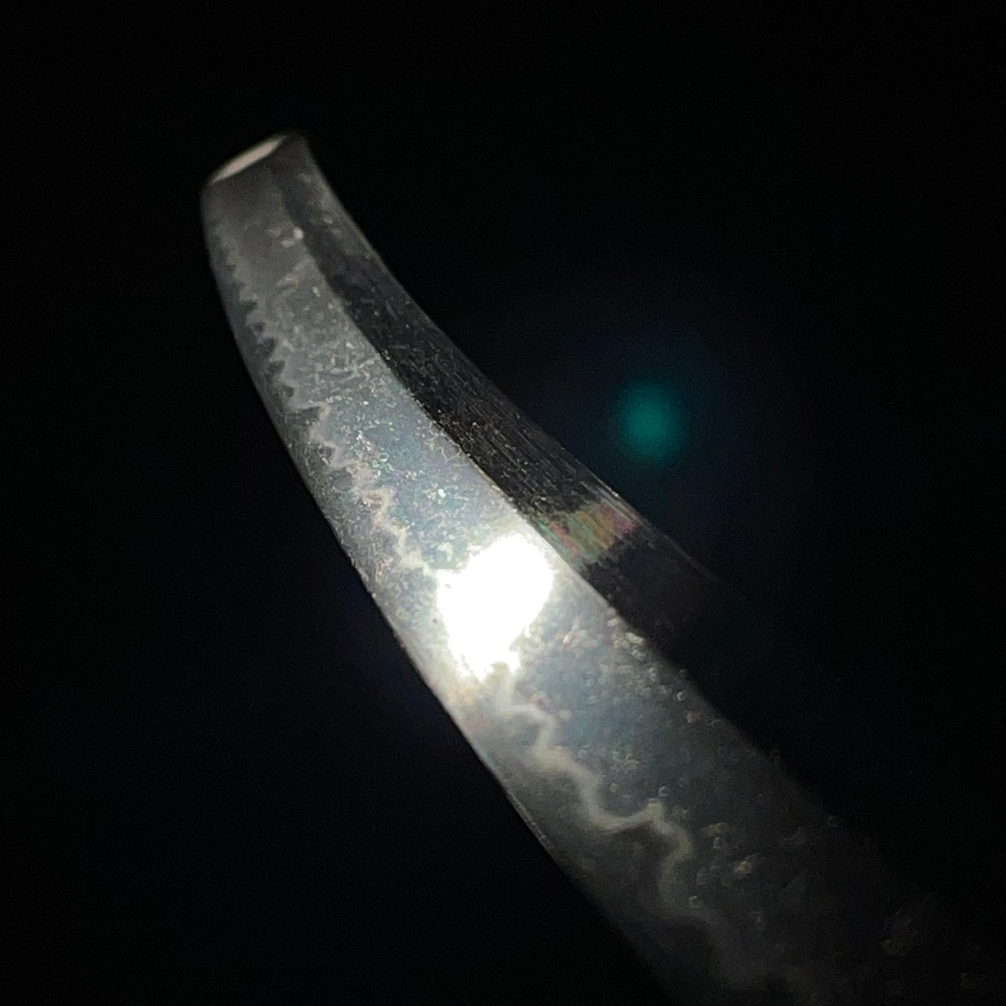 Gunome Hamon Long WAKIZASHI in Shirasaya, Edo period mumei