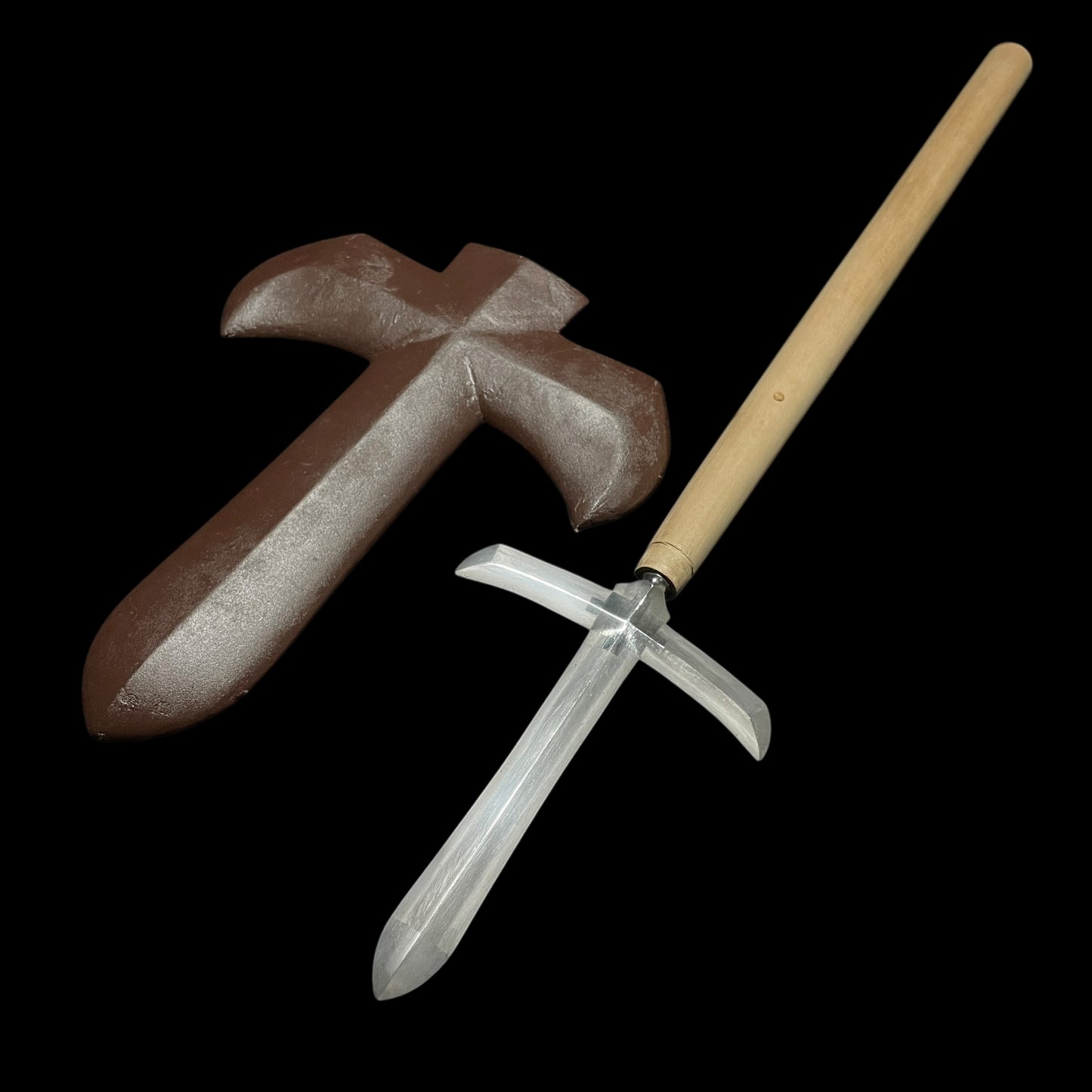 JUMONJI-YARI 十文字槍, Kawachinokami Kunisuke 河内守國助 signed, Early Edo period