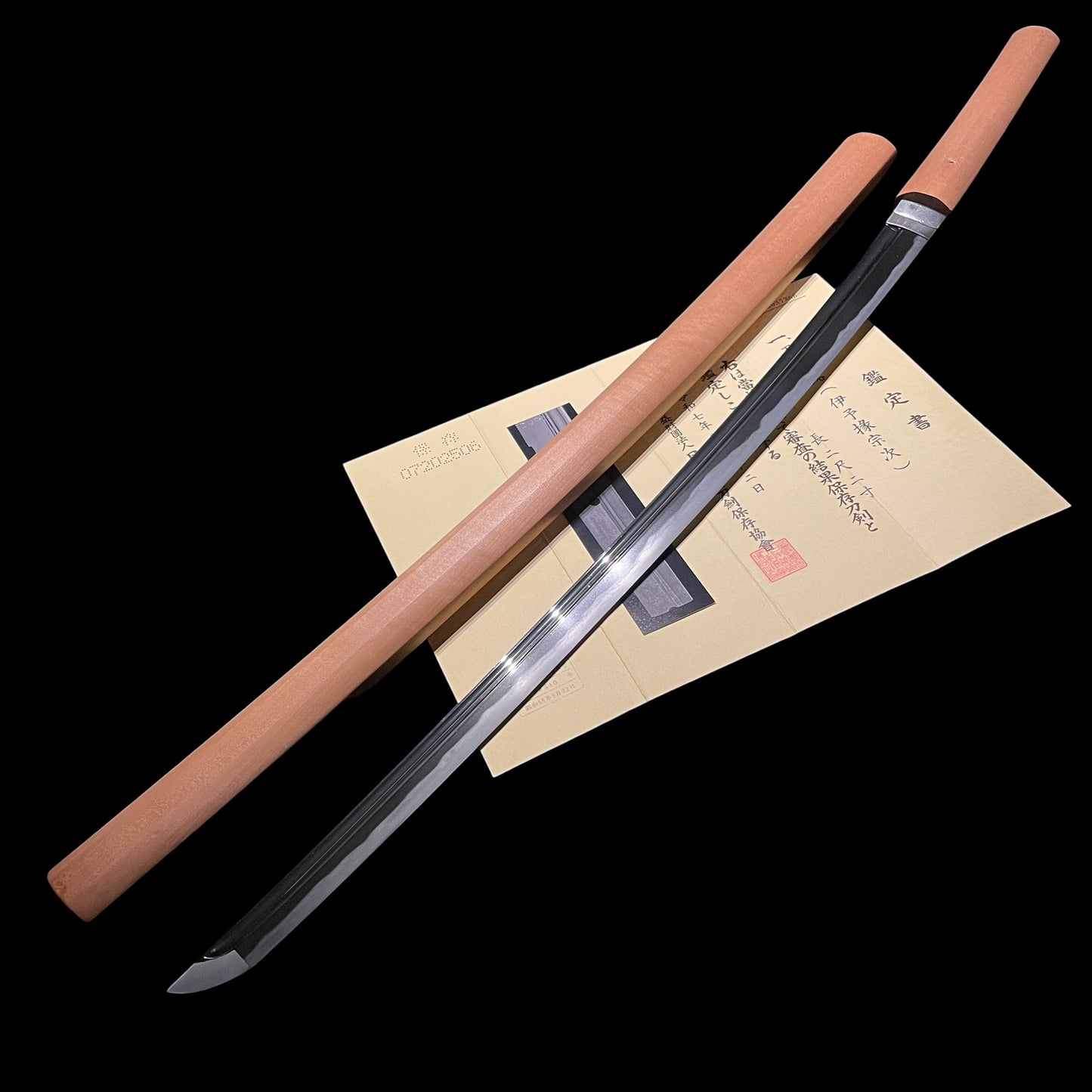 Iyonojo Munetsugu 伊予掾宗次 KATANA, Wide and Thick, Hizen School, Early Edo period
