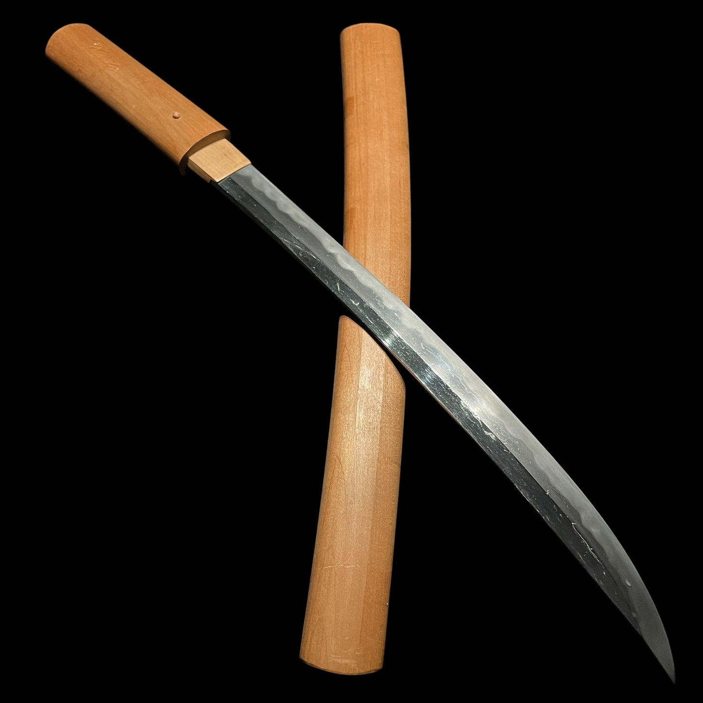 Naginata Naoshi Style Wakizashi, Muromachi period mumei