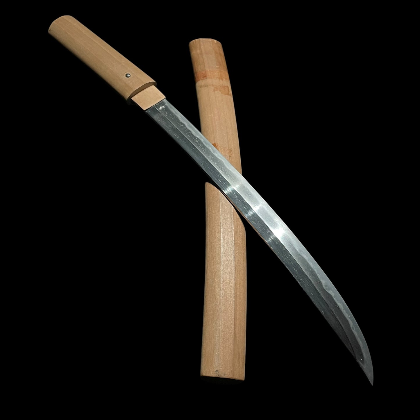 Shobuzukuri 菖蒲造 Wakizashi, Rugged Blade, Edo period mumei