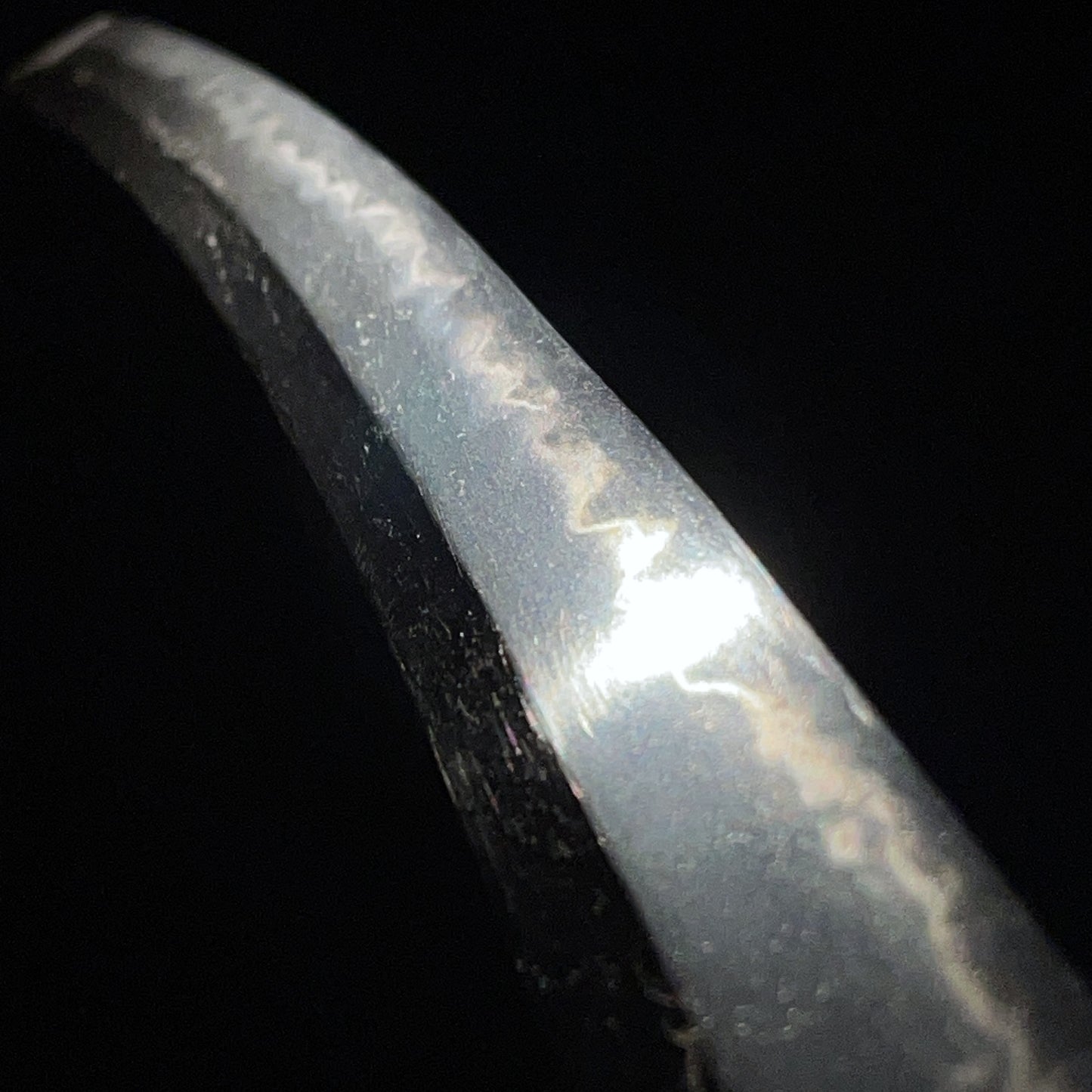 Nagahisa 長久 signed WAKIZASHI, Togari Gunome 尖互目 Hamon, Edo period