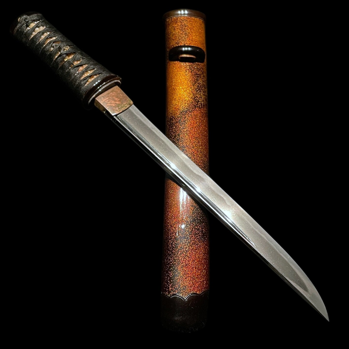 Bishuosafune Harumitsu August 1557 signed, Aikuchi TANTO, Late Muromachi period