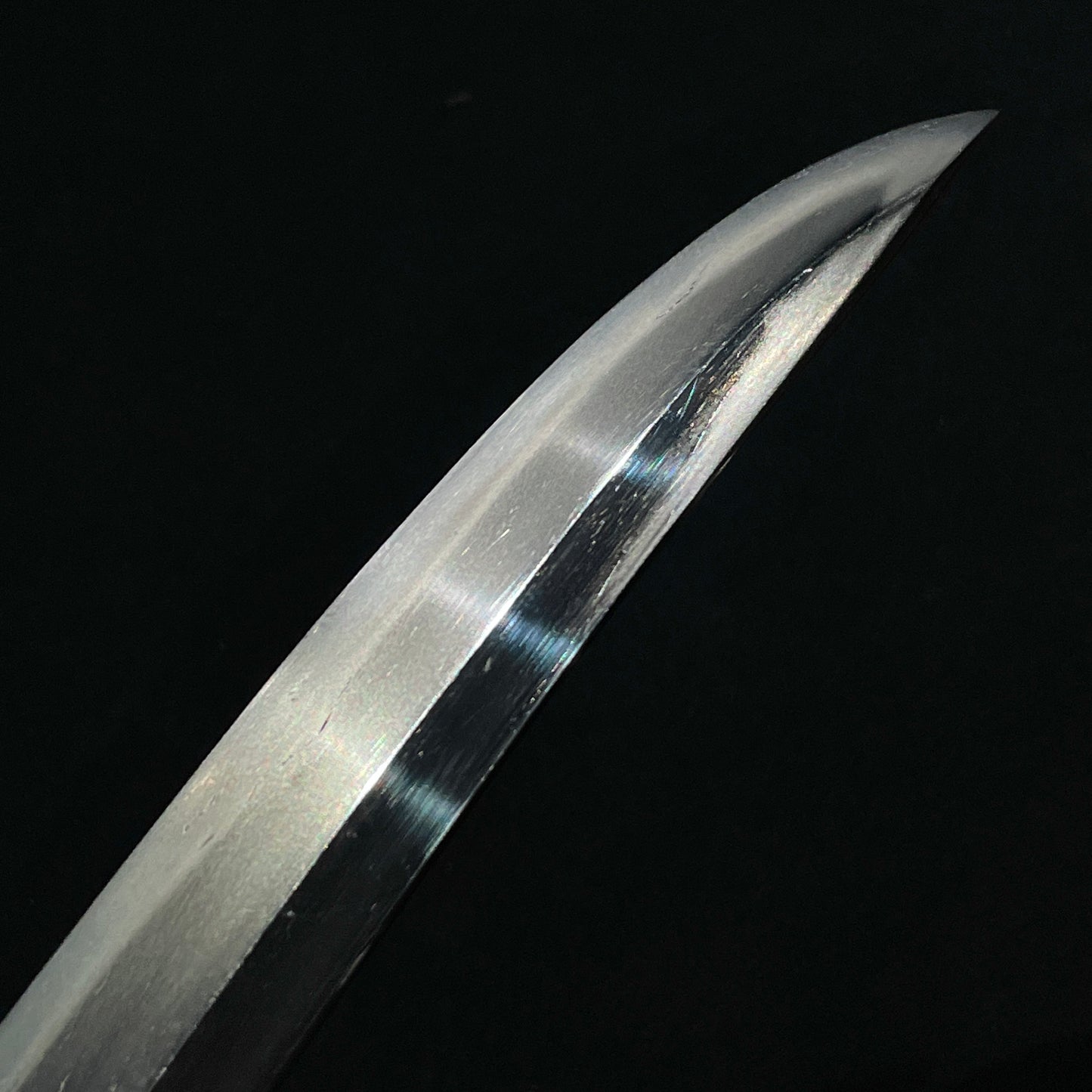 Masaie 正家 signed, Shobuzukuri Wakizashi, Peonies and butterflies Fuchikashira, Muromachi period