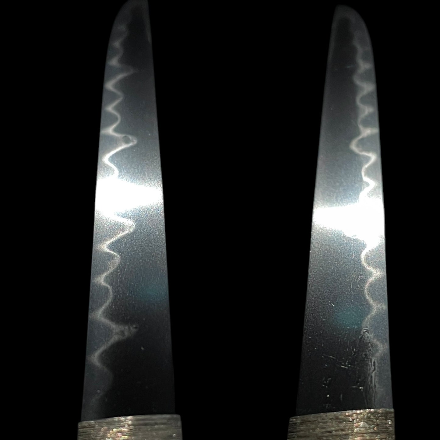 Tanto Kaiken 短刀 懐剣, Togari-Gunome Hamon 尖互目刃文, Edo period mumei