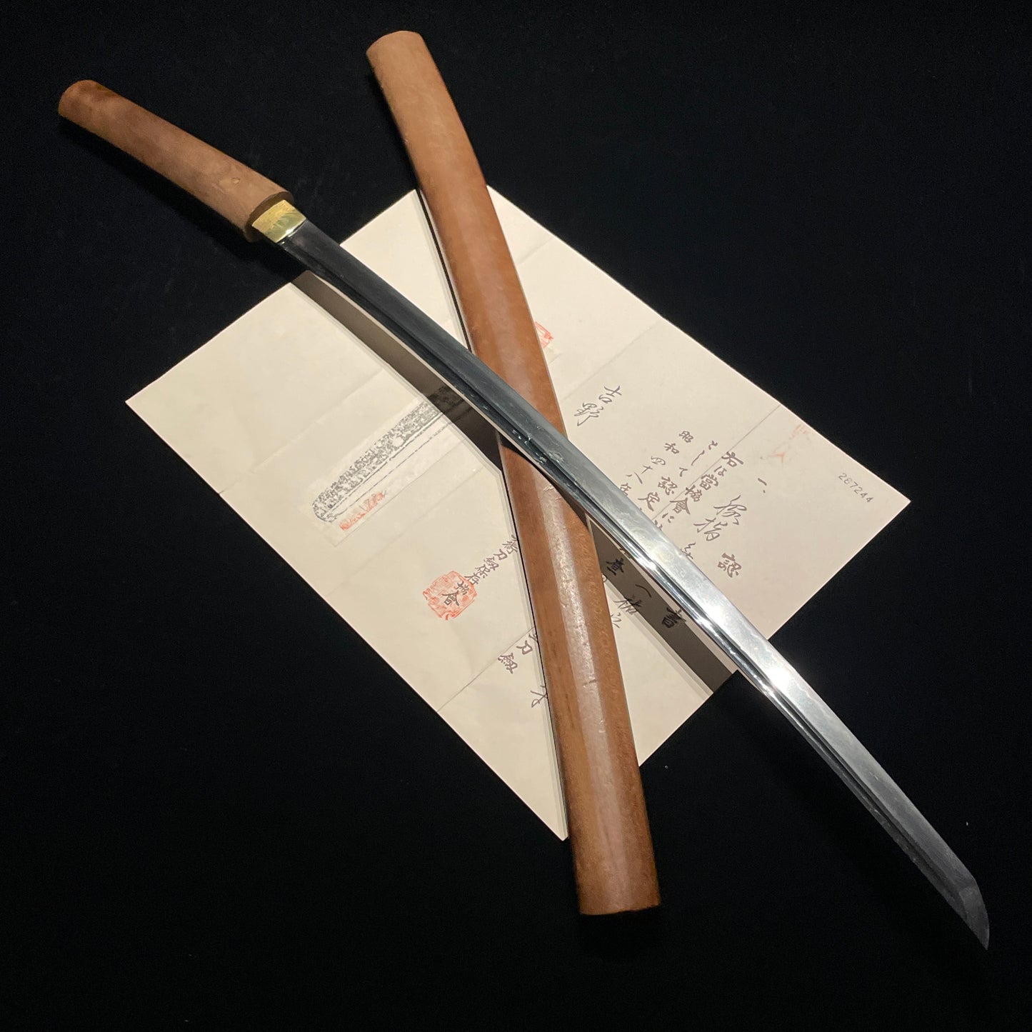 Sukesada 祐定 Long Wakizashi, Muromachi period, with NBTHK Certificate