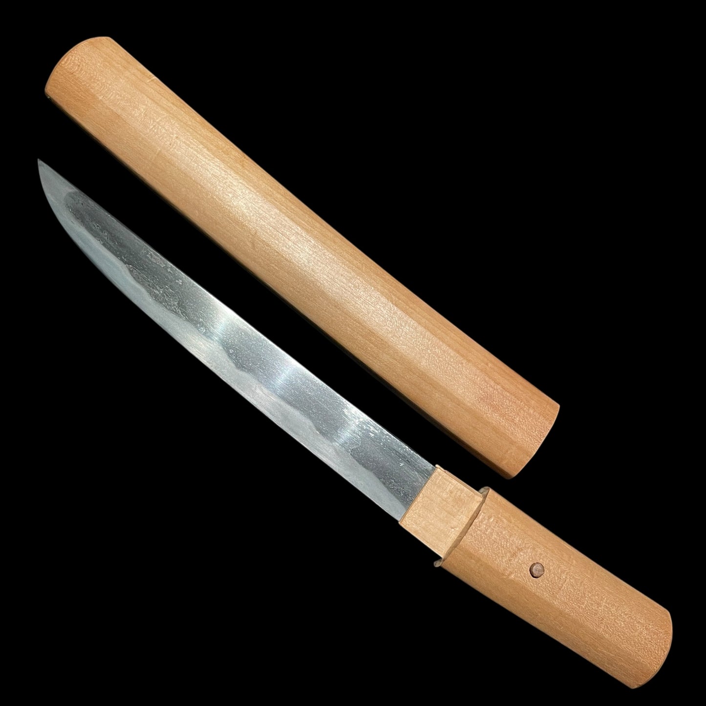 Bold Hamon TANTO, Thick blade, Edo period mumei