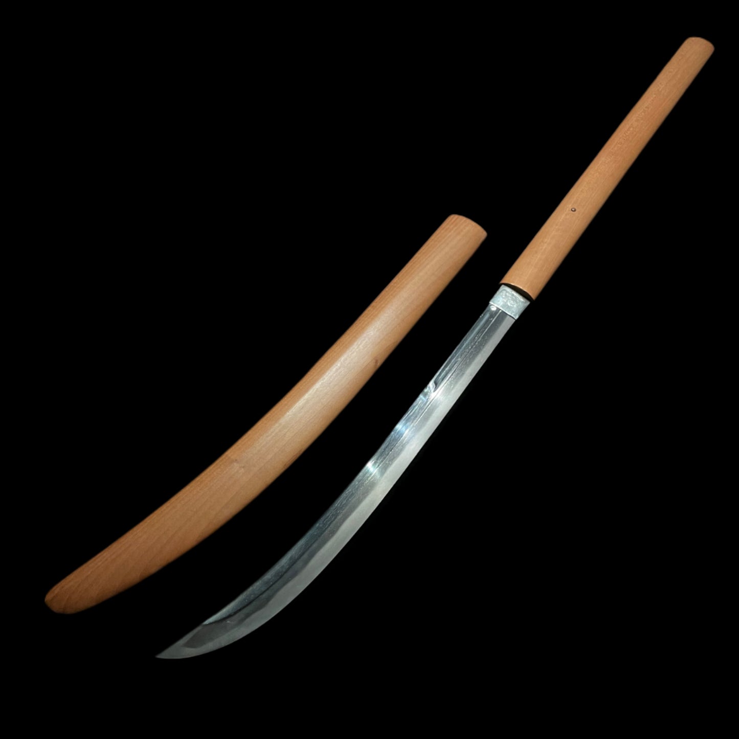 Authentic NAGINATA in Shirasaya, Edo period mumei, Long Tang