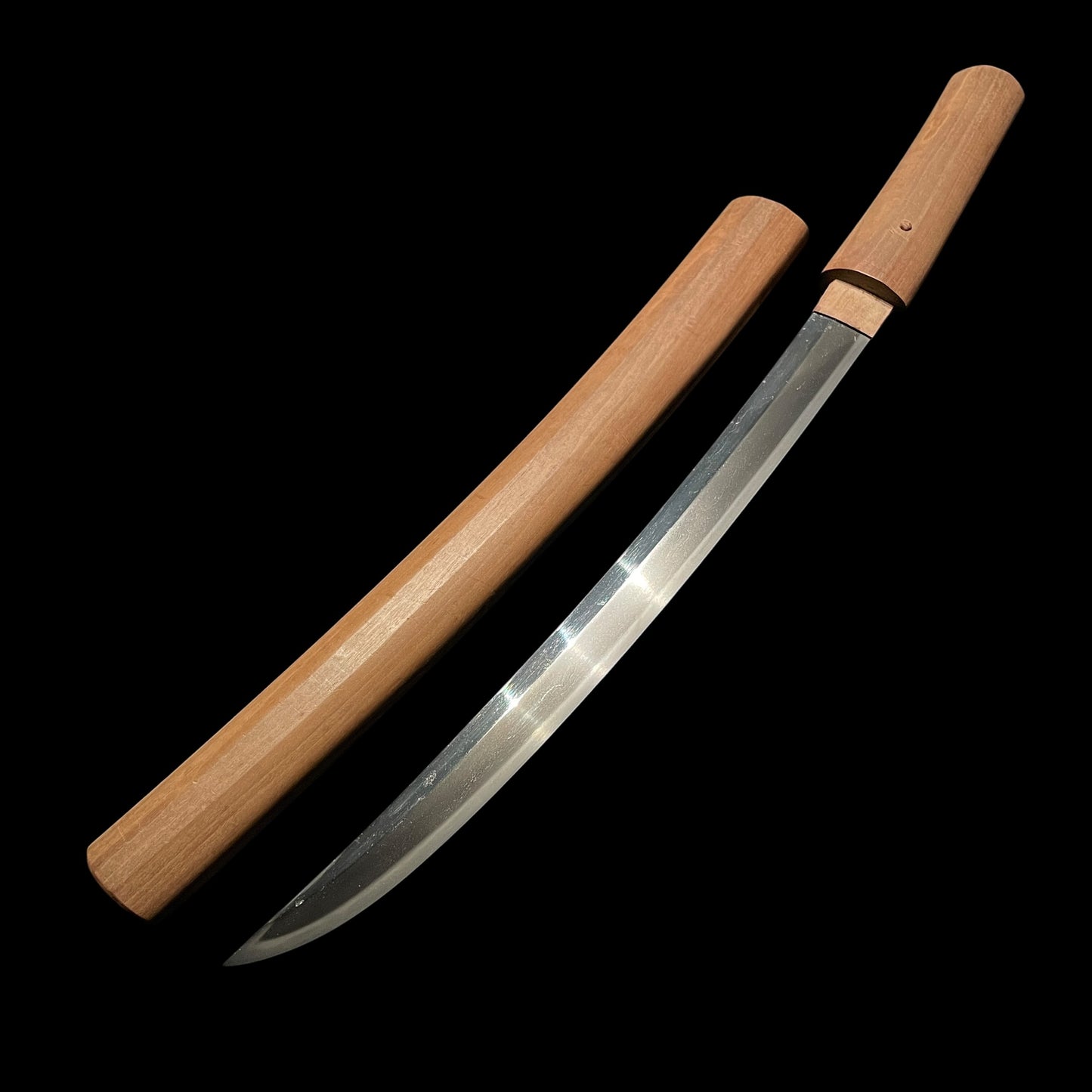 Shobuzukuri 菖蒲造 Wakizashi, Muromachi period mumei