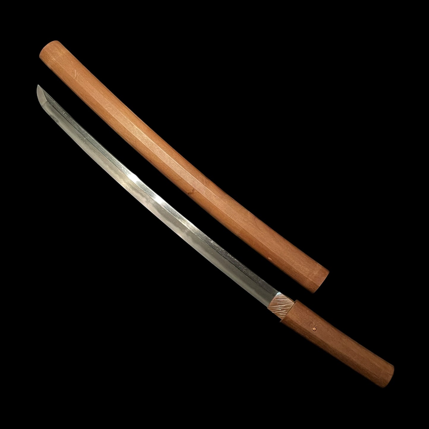 Gisuke 義助 signed Wakizashi in Shirasaya, Edo period