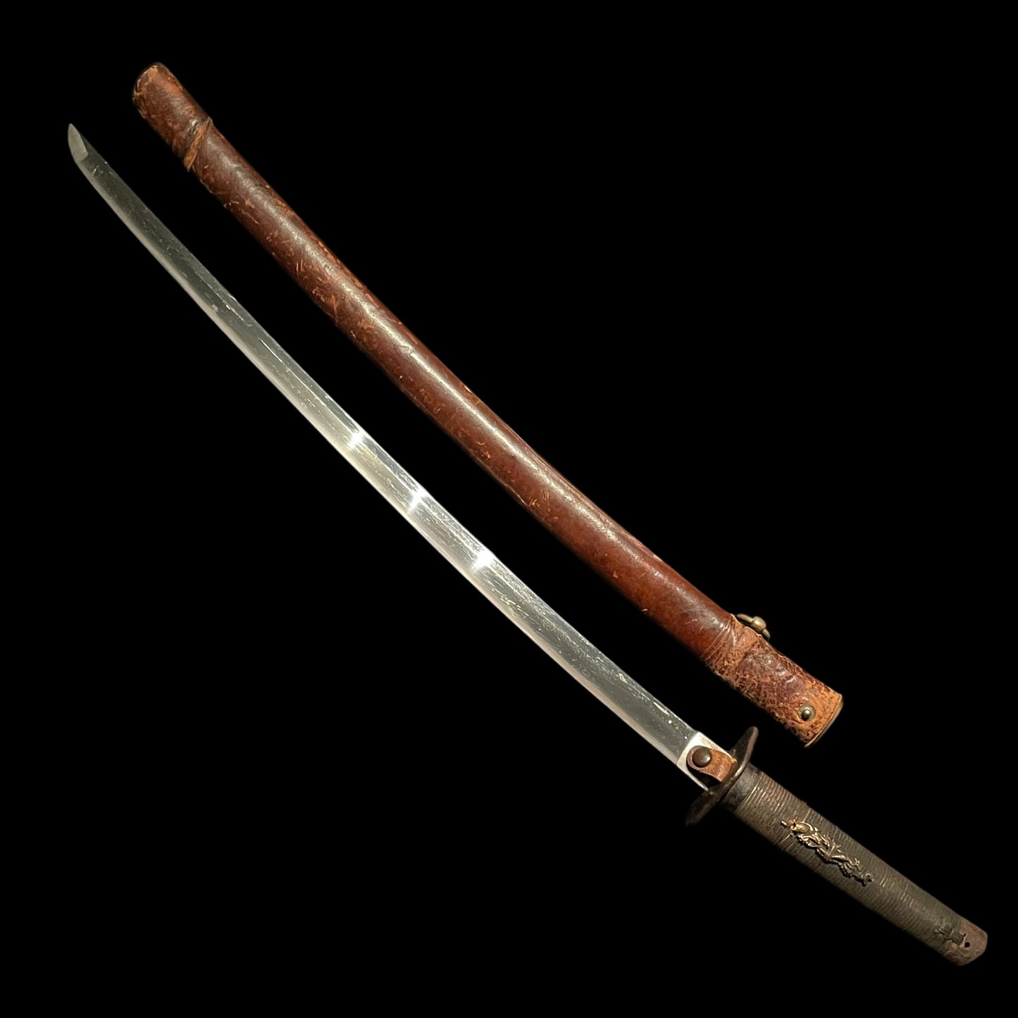 Ryakushiki GUNTO WW2 Original, Japanese Army Officer Sword